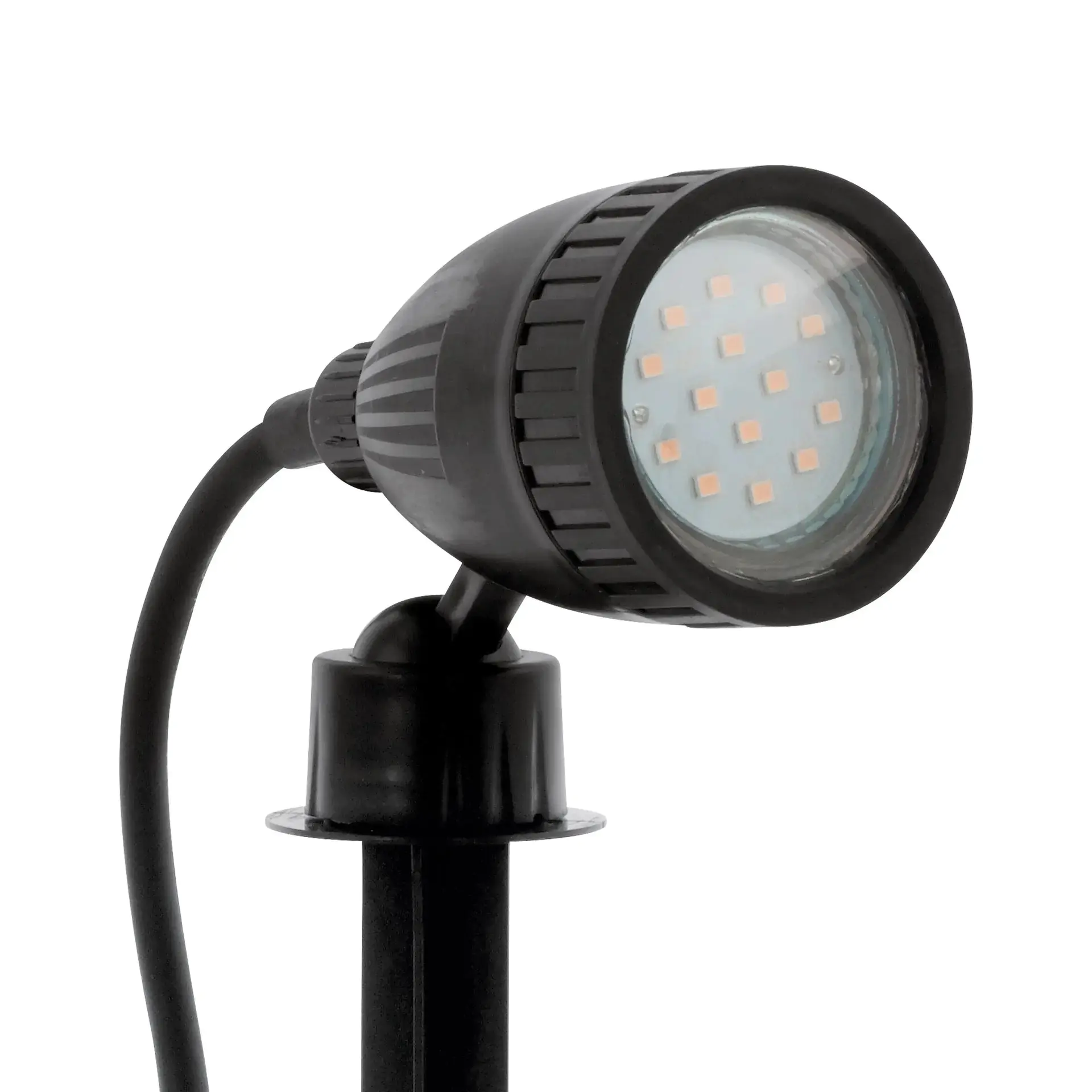 Eglo LED Außen-Strahler Nema 1 schwarz 18,5 x 11,5 cm GU10 Erdspieß