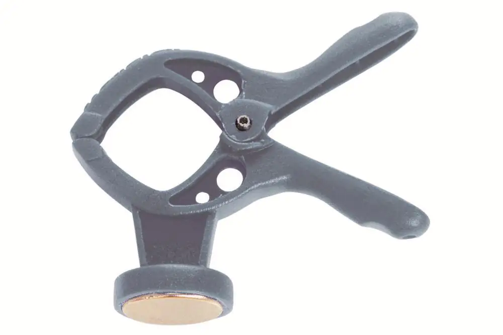 Wolfcraft Zwinge microfix XS mit Magnet Spannweite 15 mm
