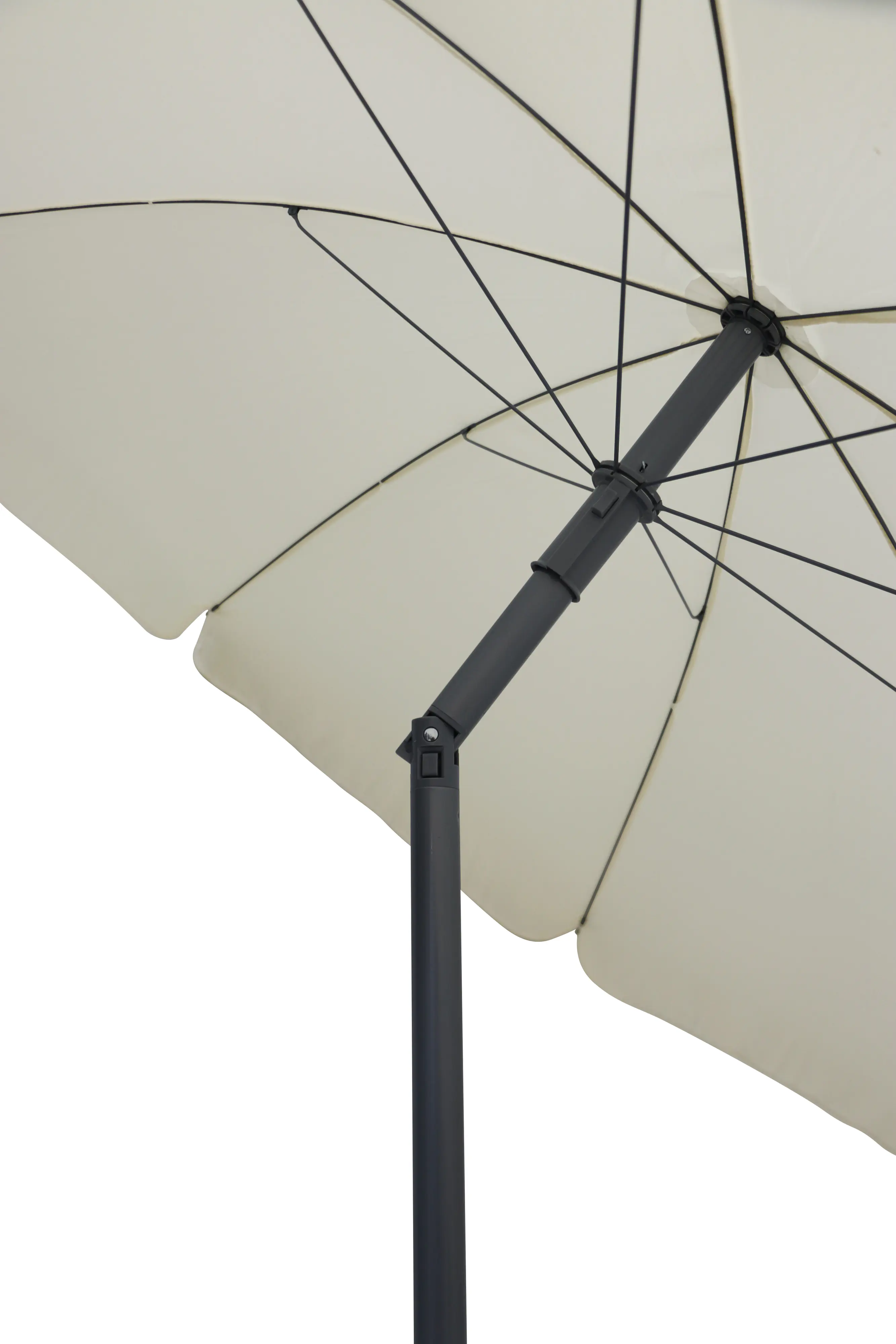 TrendLine Sonnenschirm creme Ø 180 cm inkl. Tragetasche