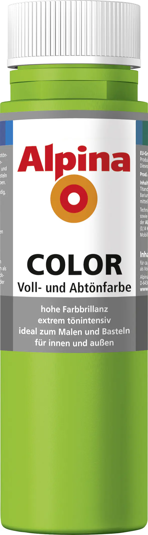 Alpina Color Abtönfarbe grass green 250 ml