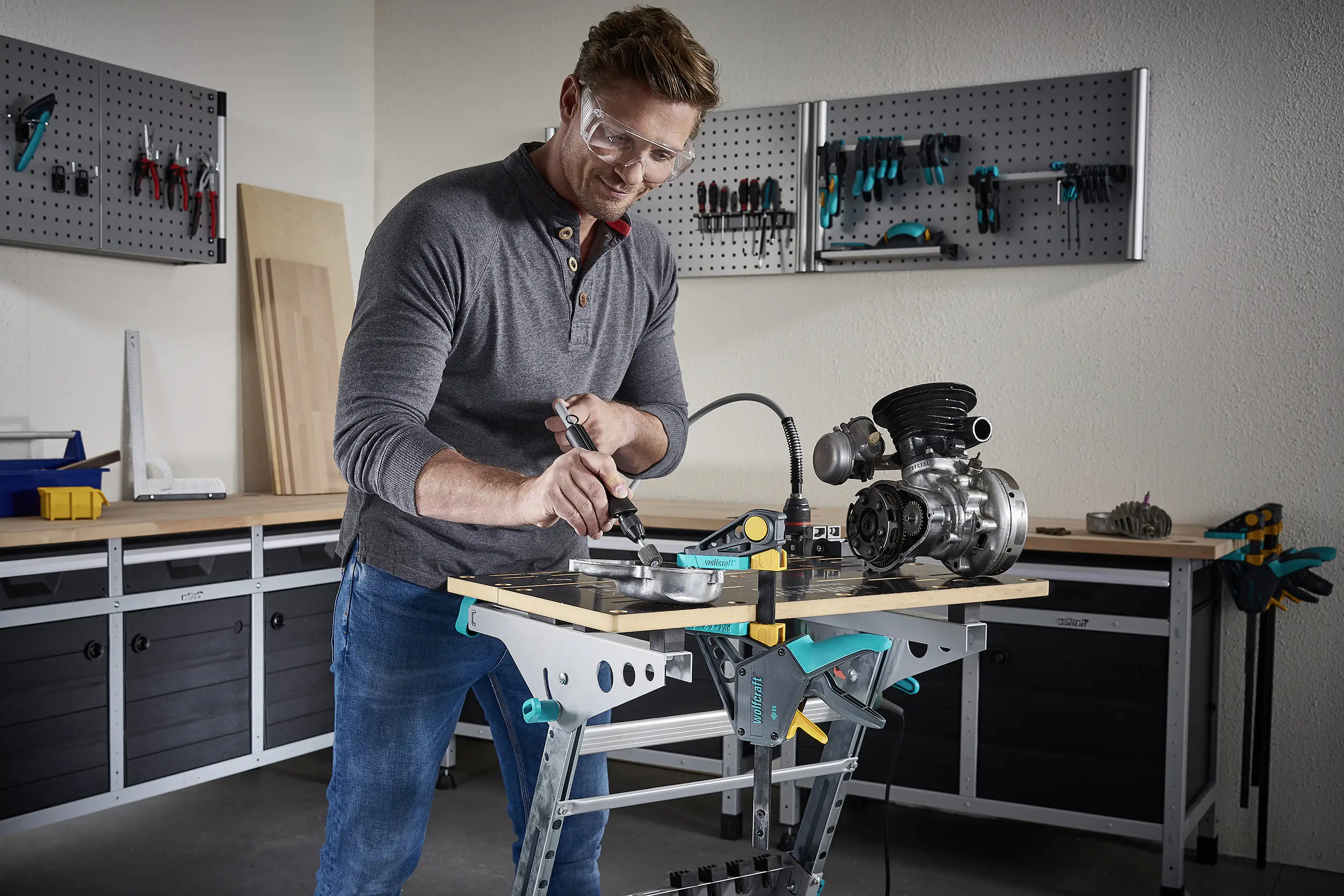 Wolfcraft Einhandzwinge EHZ Pro 100-300 300 x 100 mm