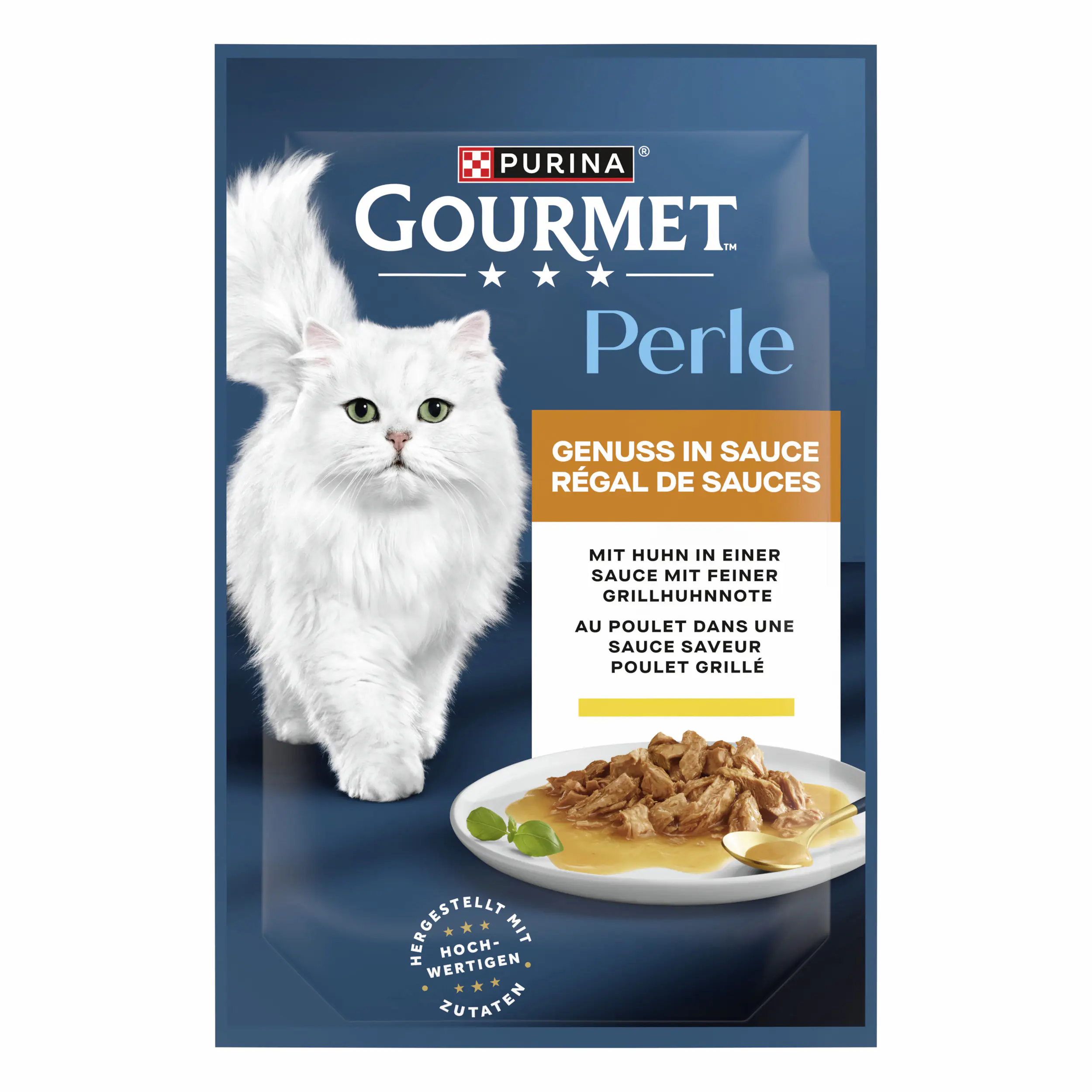 Gourmet Perle Genuss in Sauce mit Huhn 85 g