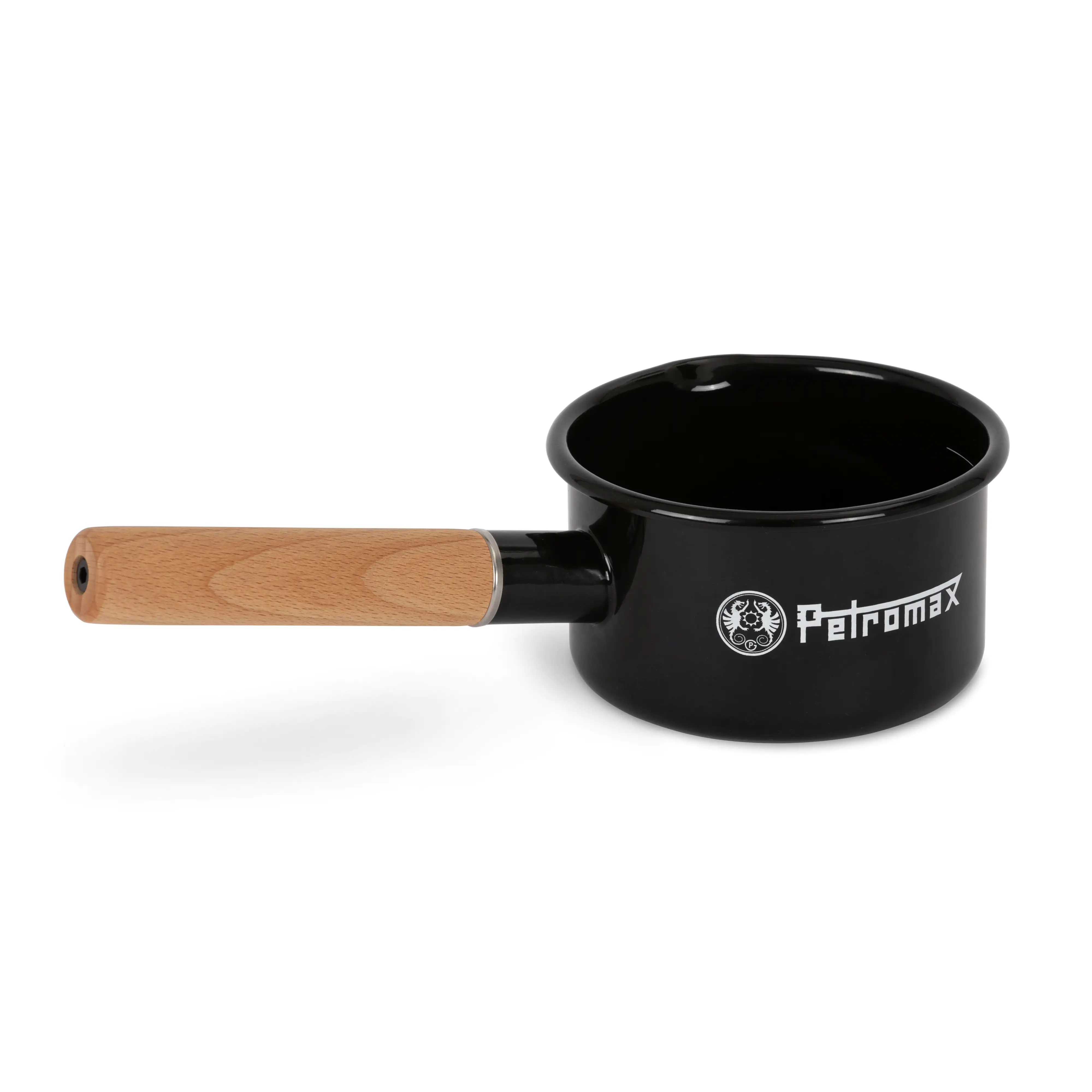 Petromax Stieltopf Emaille 0,5 Liter schwarz