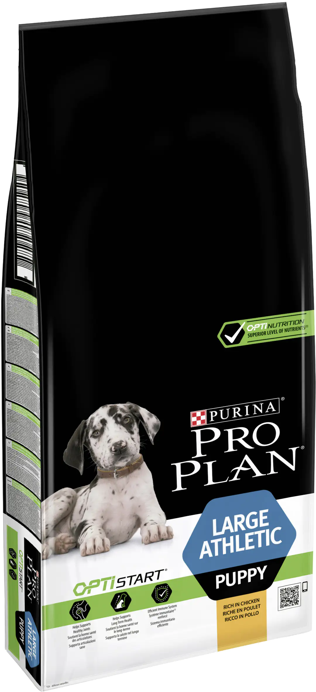 Purina Pro Hundetrockenfutter Junior Maxi Athletic 12 kg Huhn & Reis
