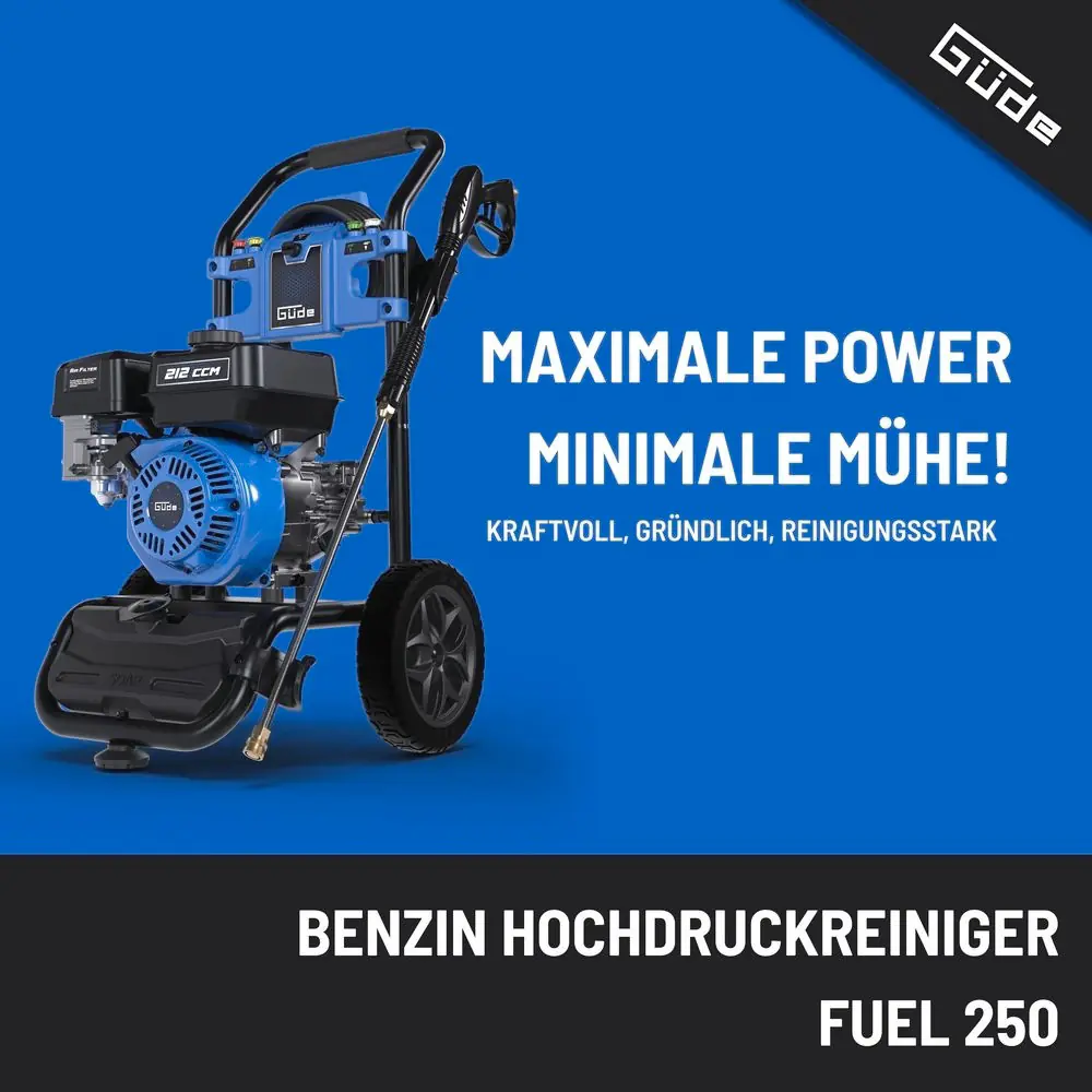 Güde Benzin-Hochdruckreiniger Fuel 250