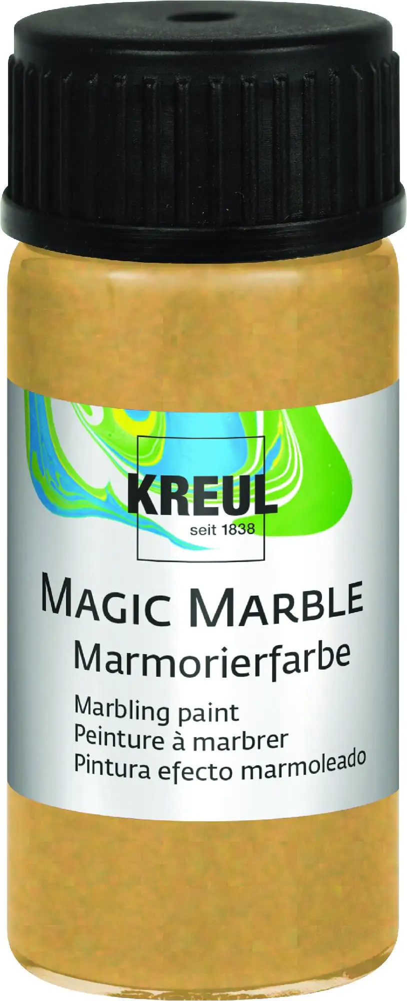 Kreul Magic Marble Marmorierfarbe gold 20 ml