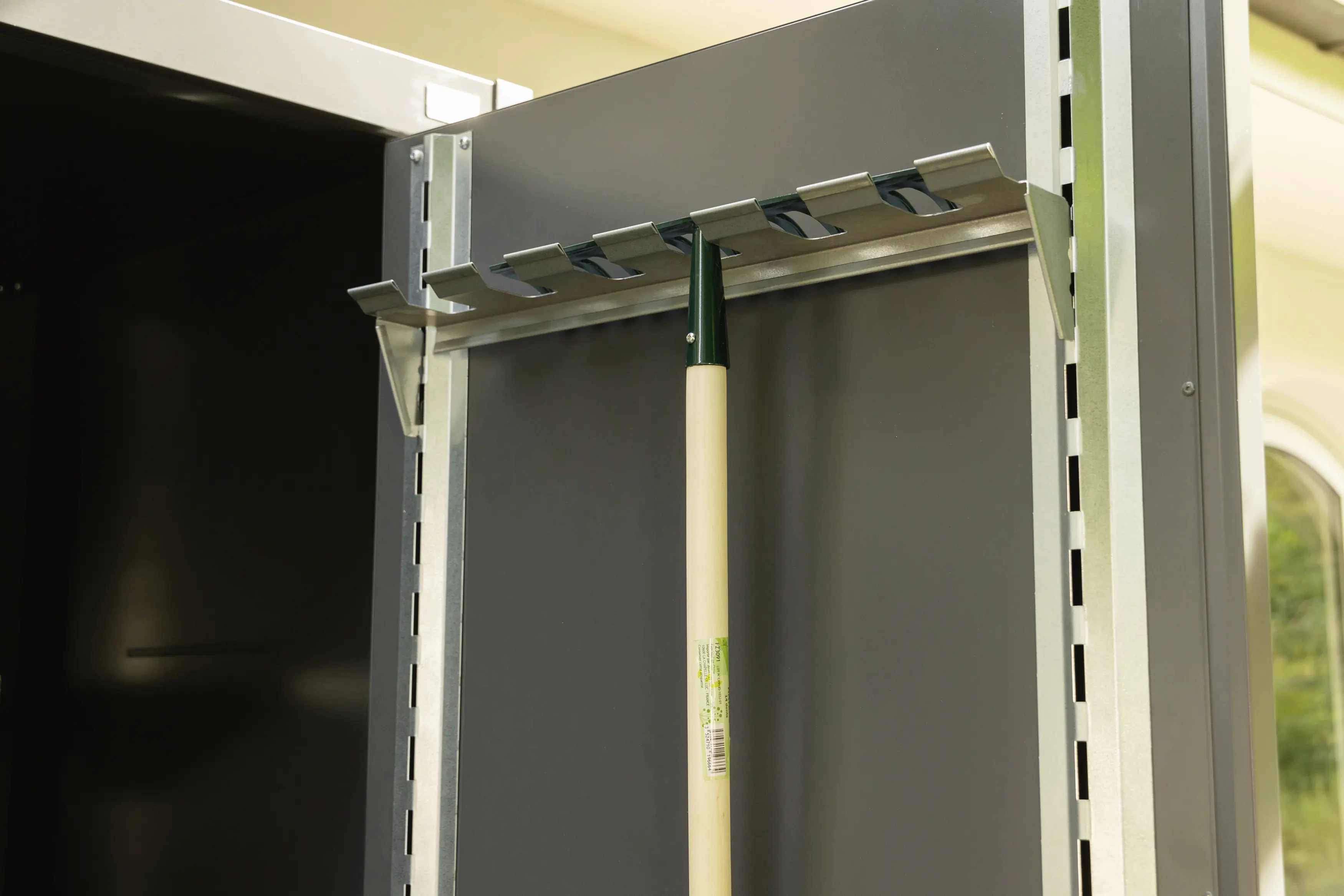 Telluria Werkzeughalter-Set Giarmadio für Geräteschrank silber