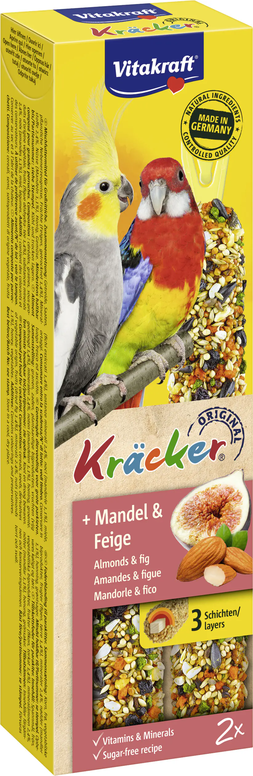 Vitakraft Kräcker® Mandel & Feige 2 Stück / 180 g