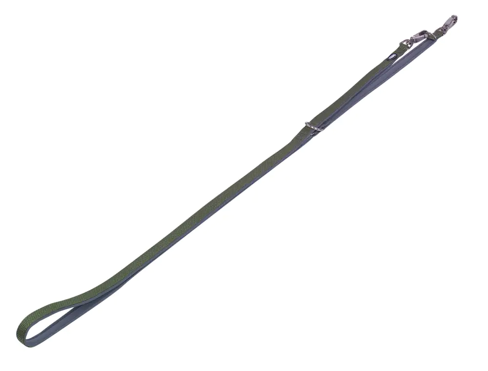 Nobby Führleine Classic Preno Royal L x B: 200 cm x 15/20 mm olivgrün