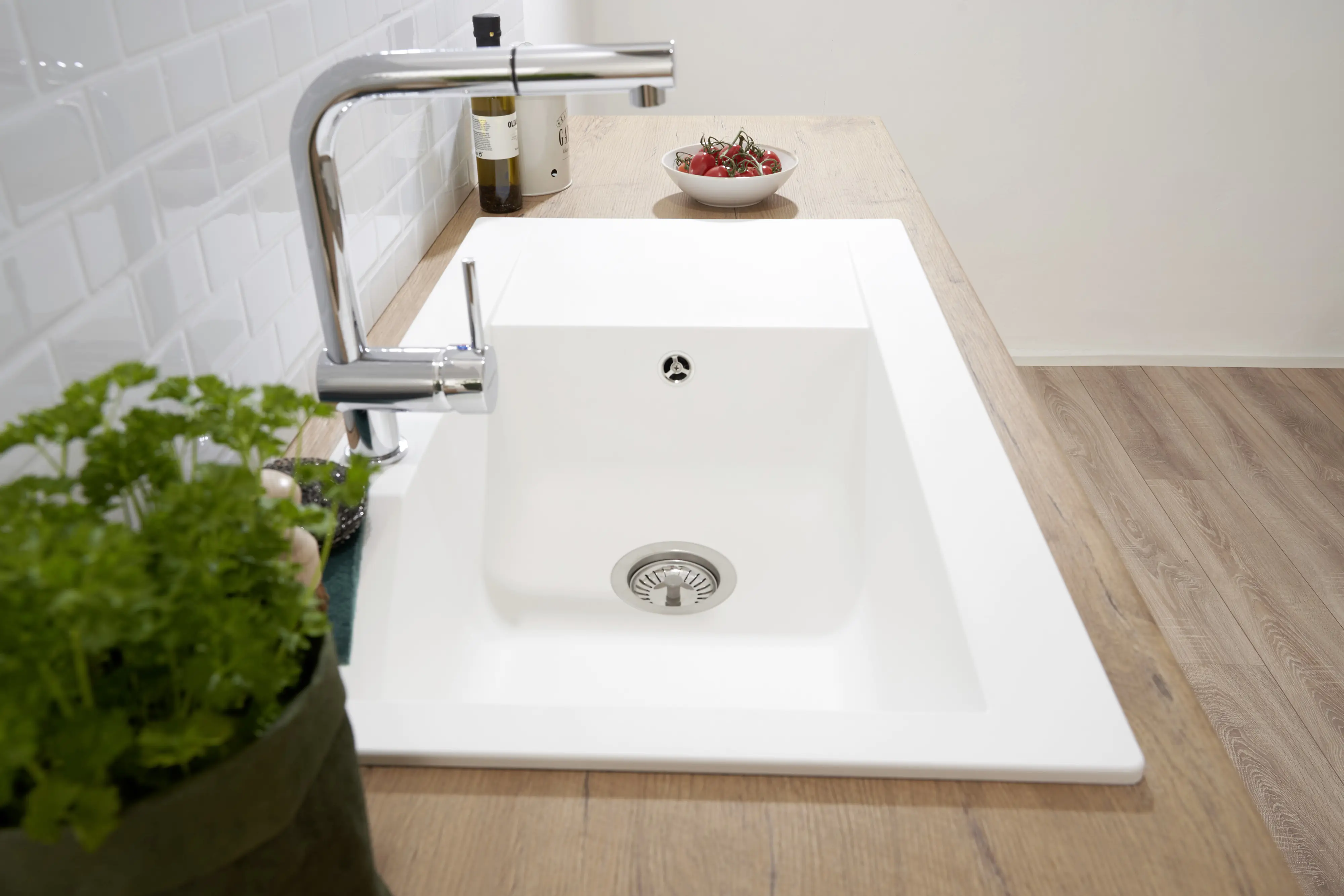 respekta Mineralite Einbauspüle 1 Becken Denver 86 x 50 cm 86 x 50 cm