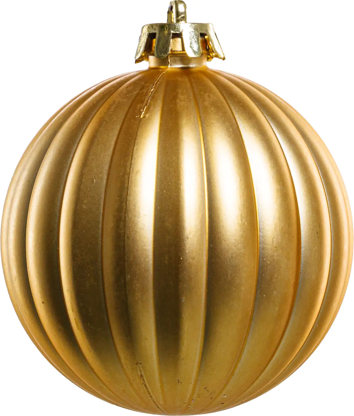 TrendLine Weihnachtskugeln bruchfest, langlebig Ø 5 - 8 cm gold 34 Stück