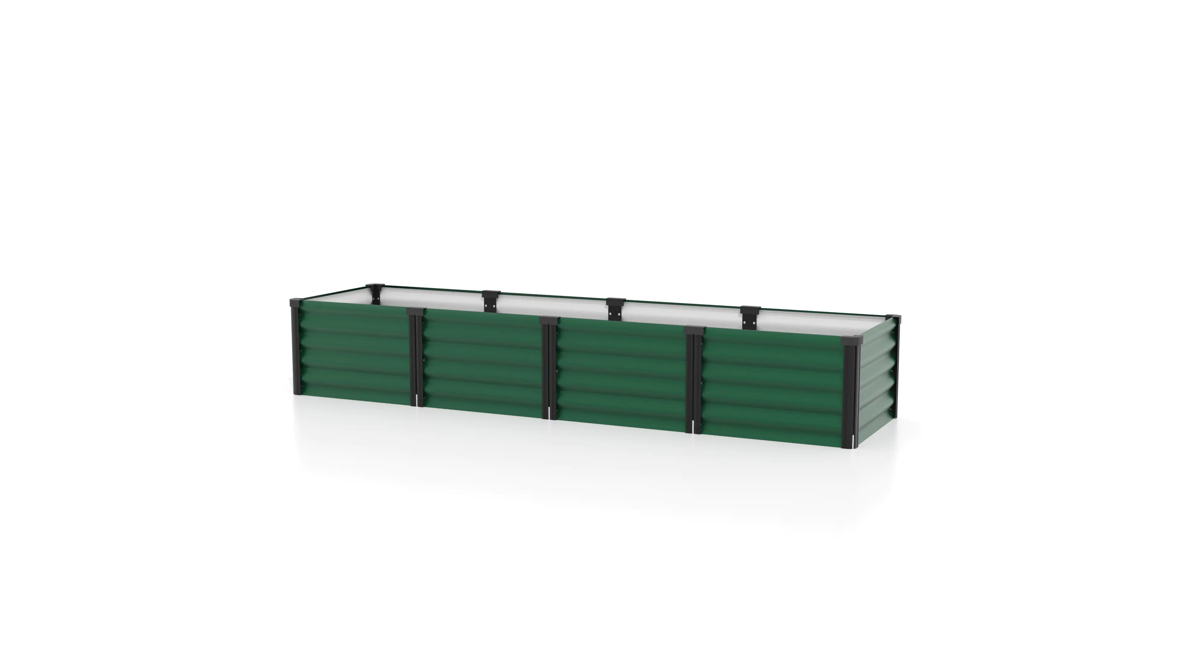Vitavia Hochbeet Meta In & Out 401L seegras/schwarz 2,45 x 0,65 x 0,40 m