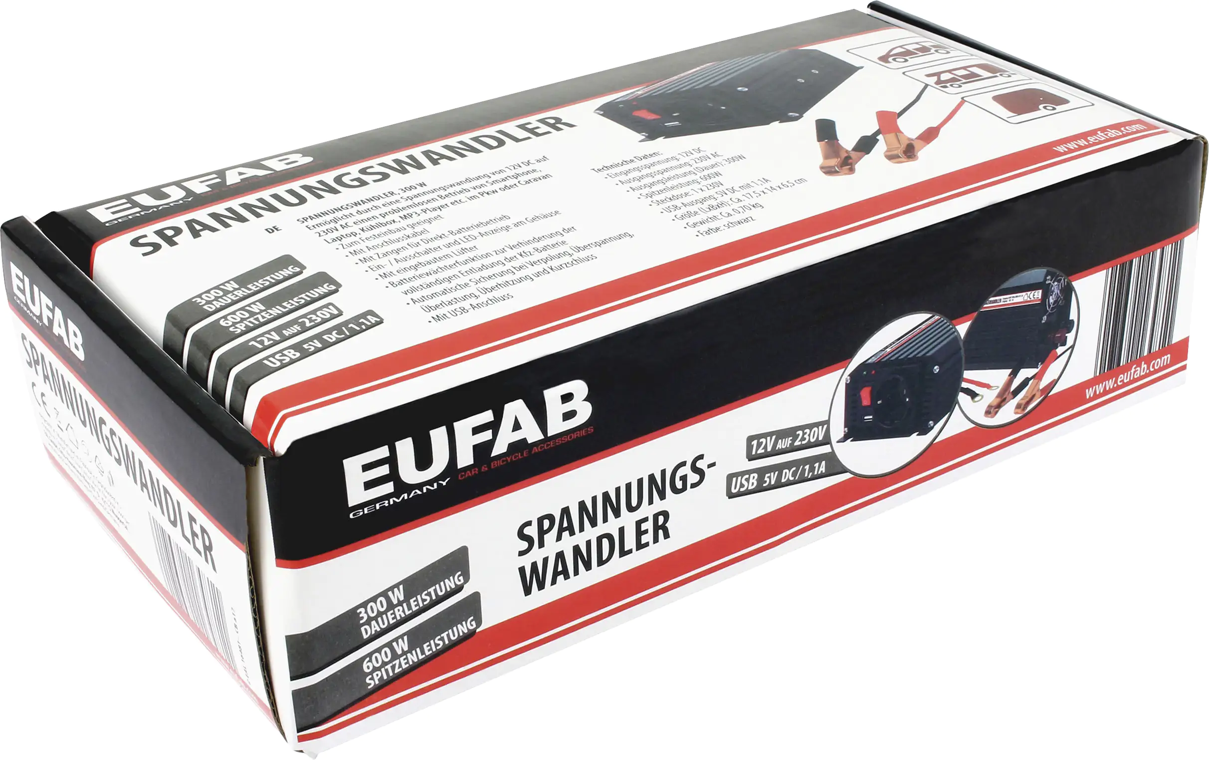 EUFAB Spannungswandler 300W