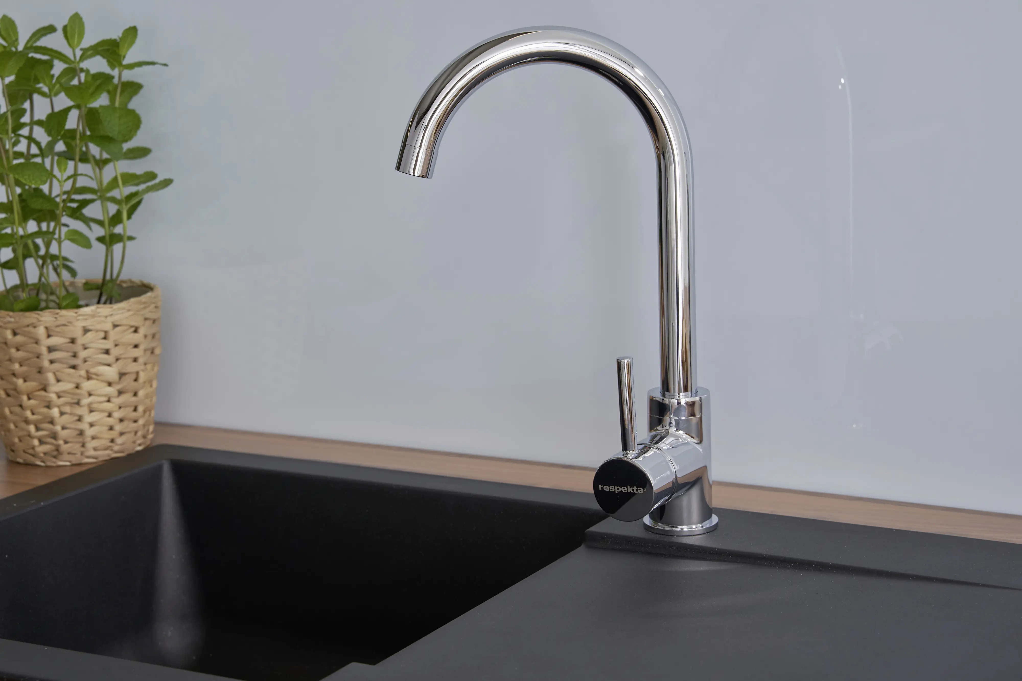 respekta Mineralite Einbauspüle DENVER78X44S