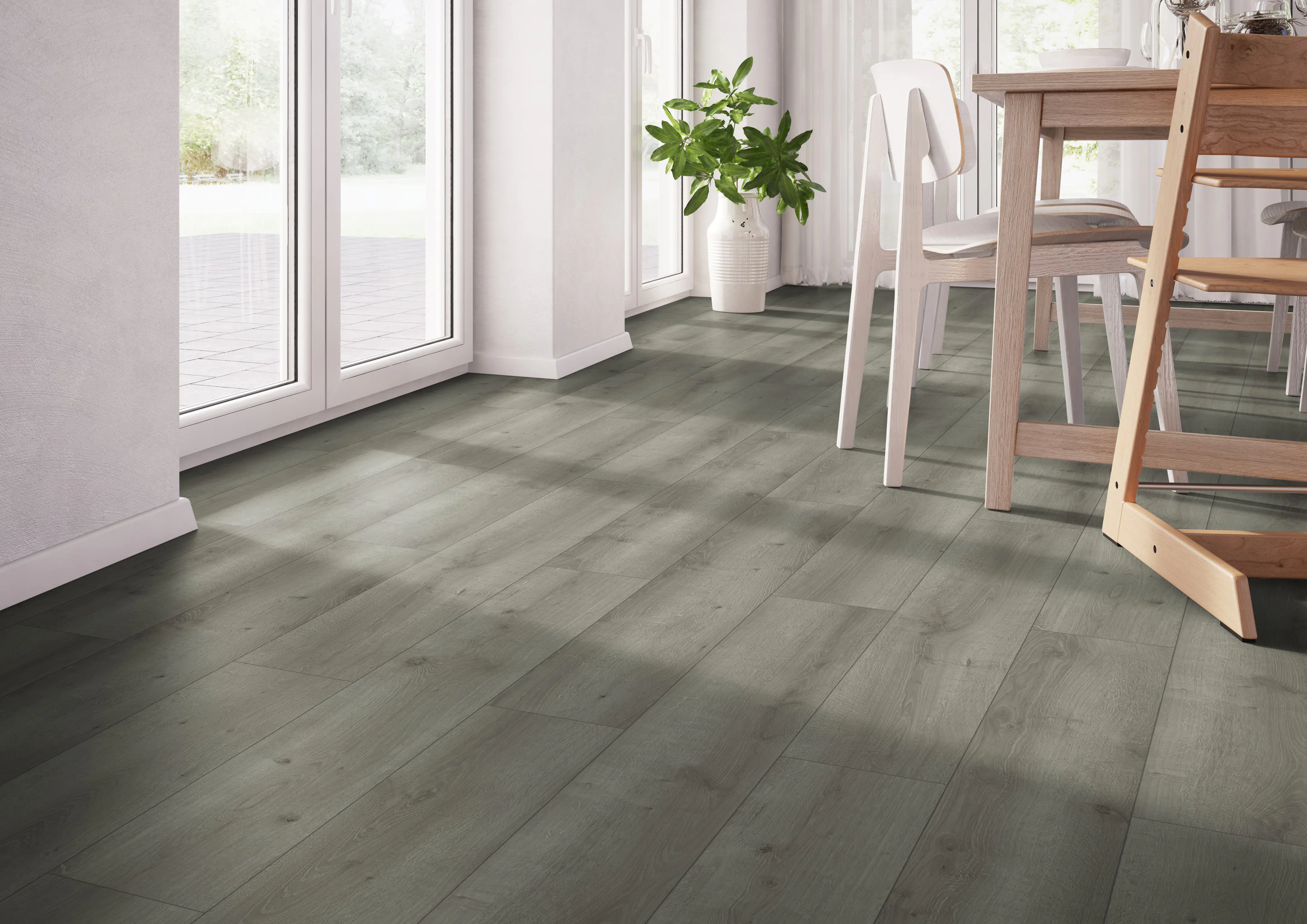 Classen Laminat Megaloc Aquaprotect Oak grey brown