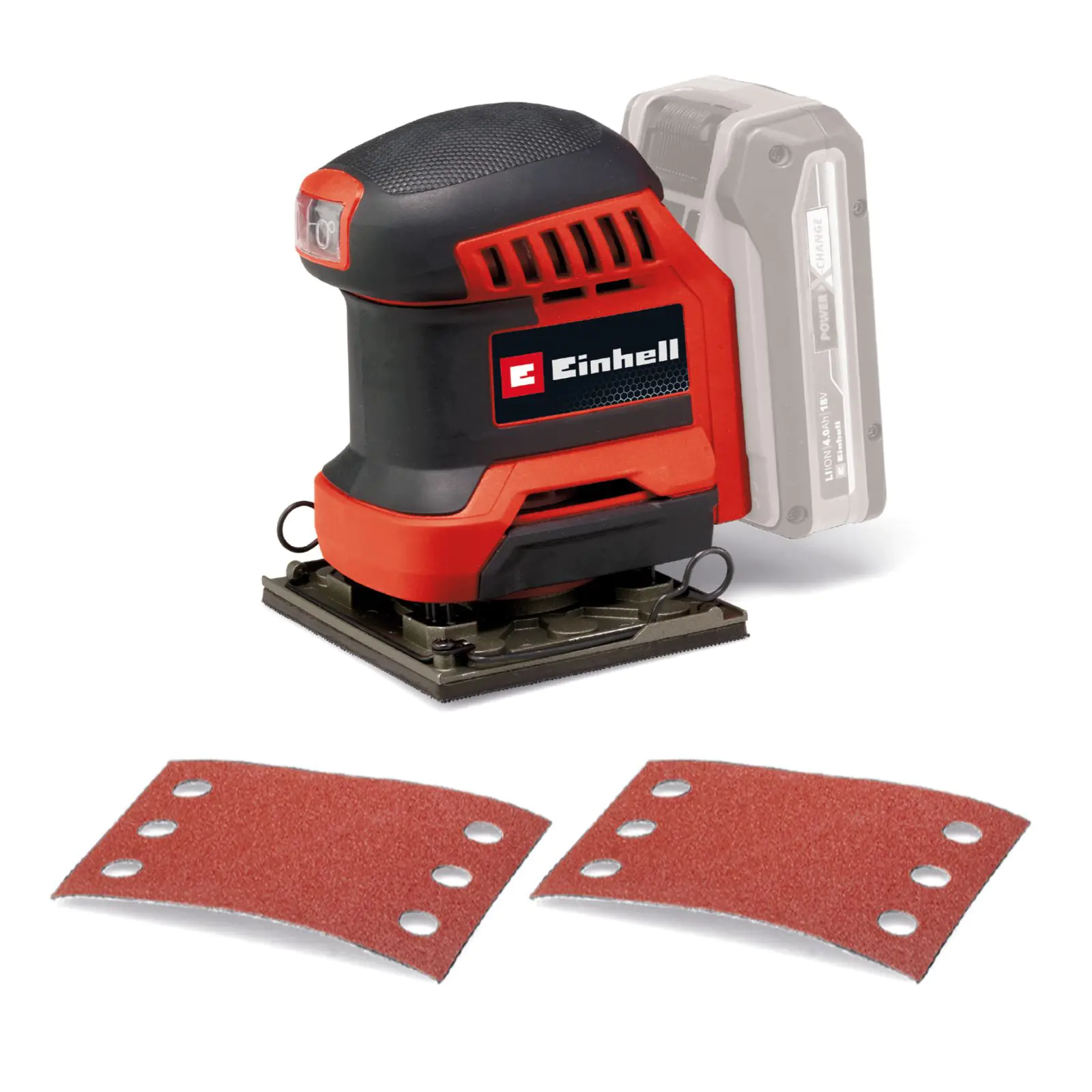 Einhell Expert Akku-Faustschleifer TE-OS 18/113 Li Solo