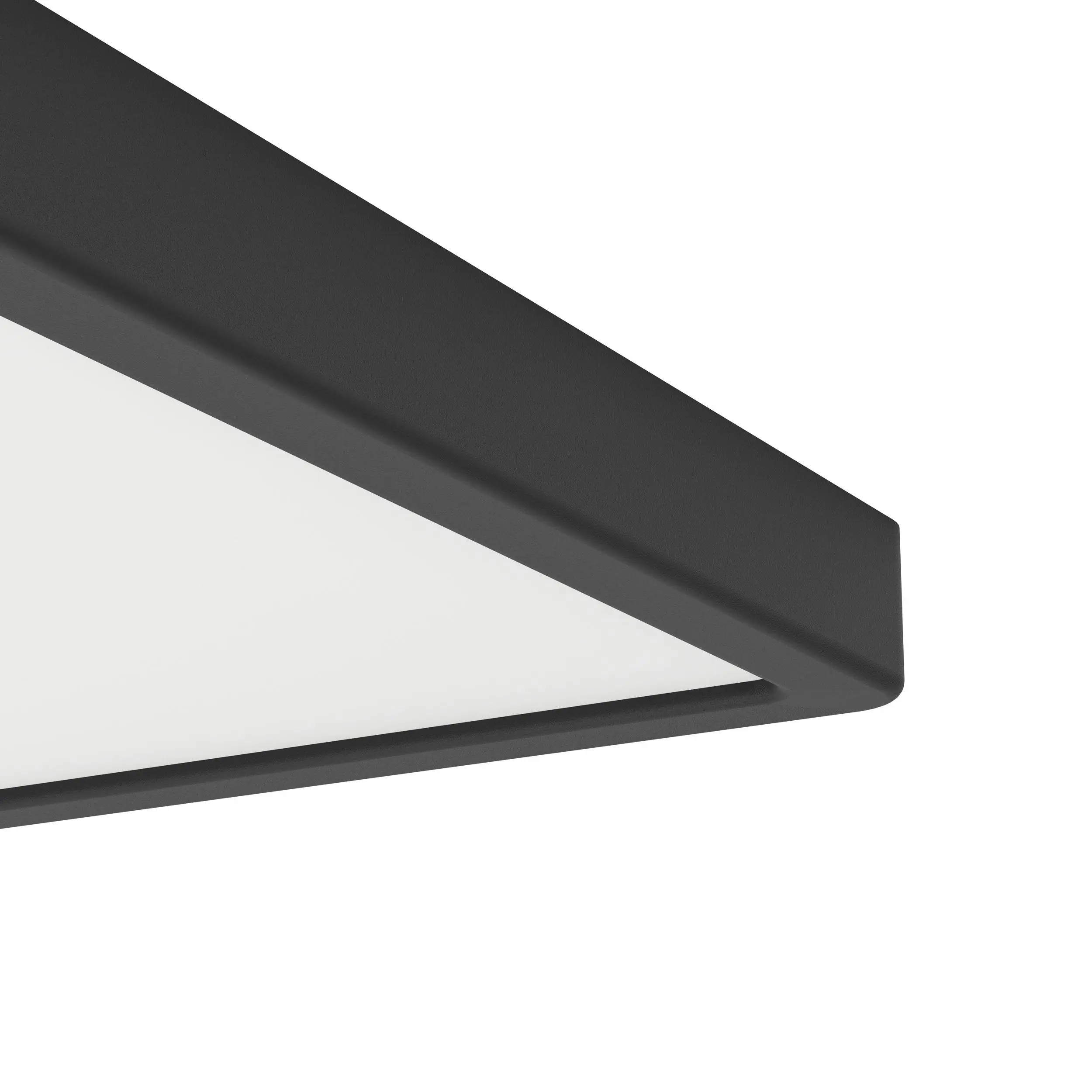 Eglo LED Deckenleuchte Fueva 6 schwarz 39 x 39 cm warmweiß-kaltweiß dimmbar