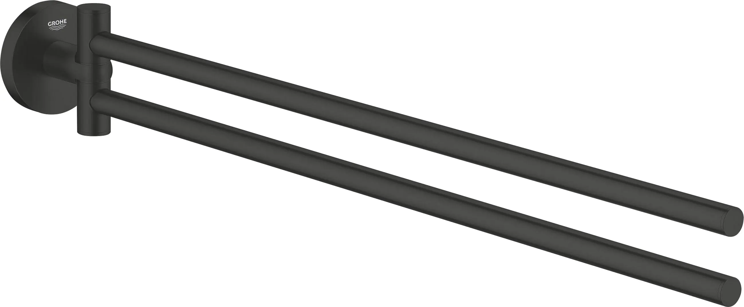 Grohe Start Handtuchhalter matt black schwenkbar