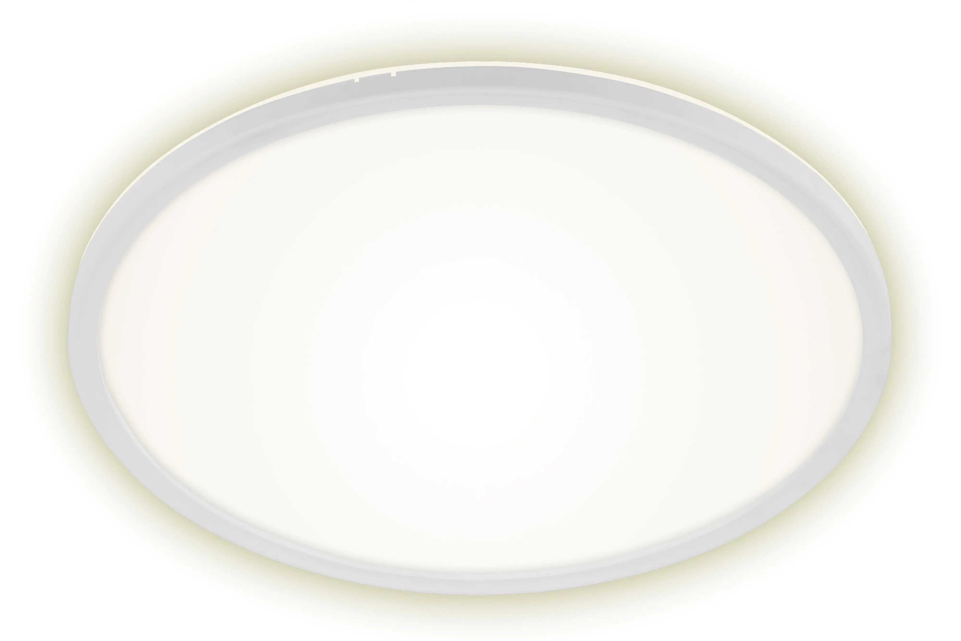 Briloner LED Panel Slim Ø 42 cm, weiß, utraflach CCT
