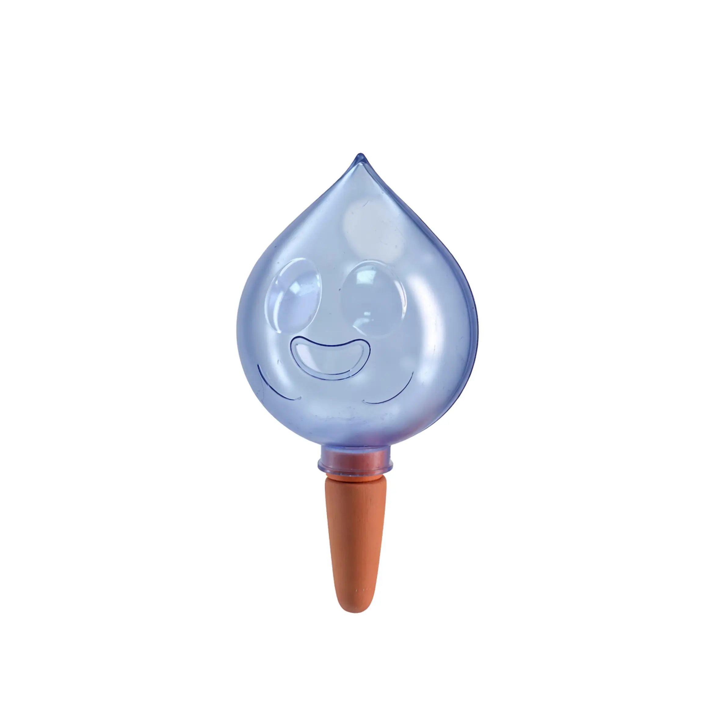 Wasserspeicher Tropfenform für Erdbeerpflanzen 250 ml blau
