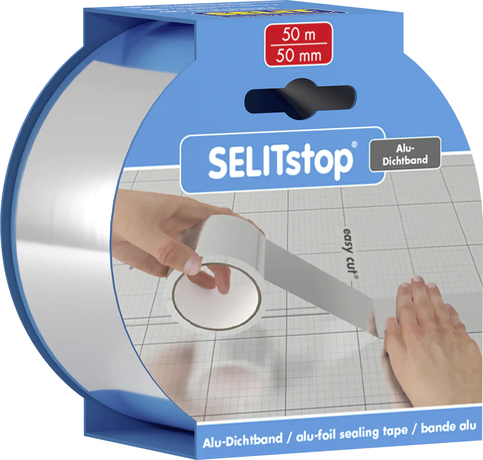 Selitstop Alu Dichtband Rolle - 50 Meter