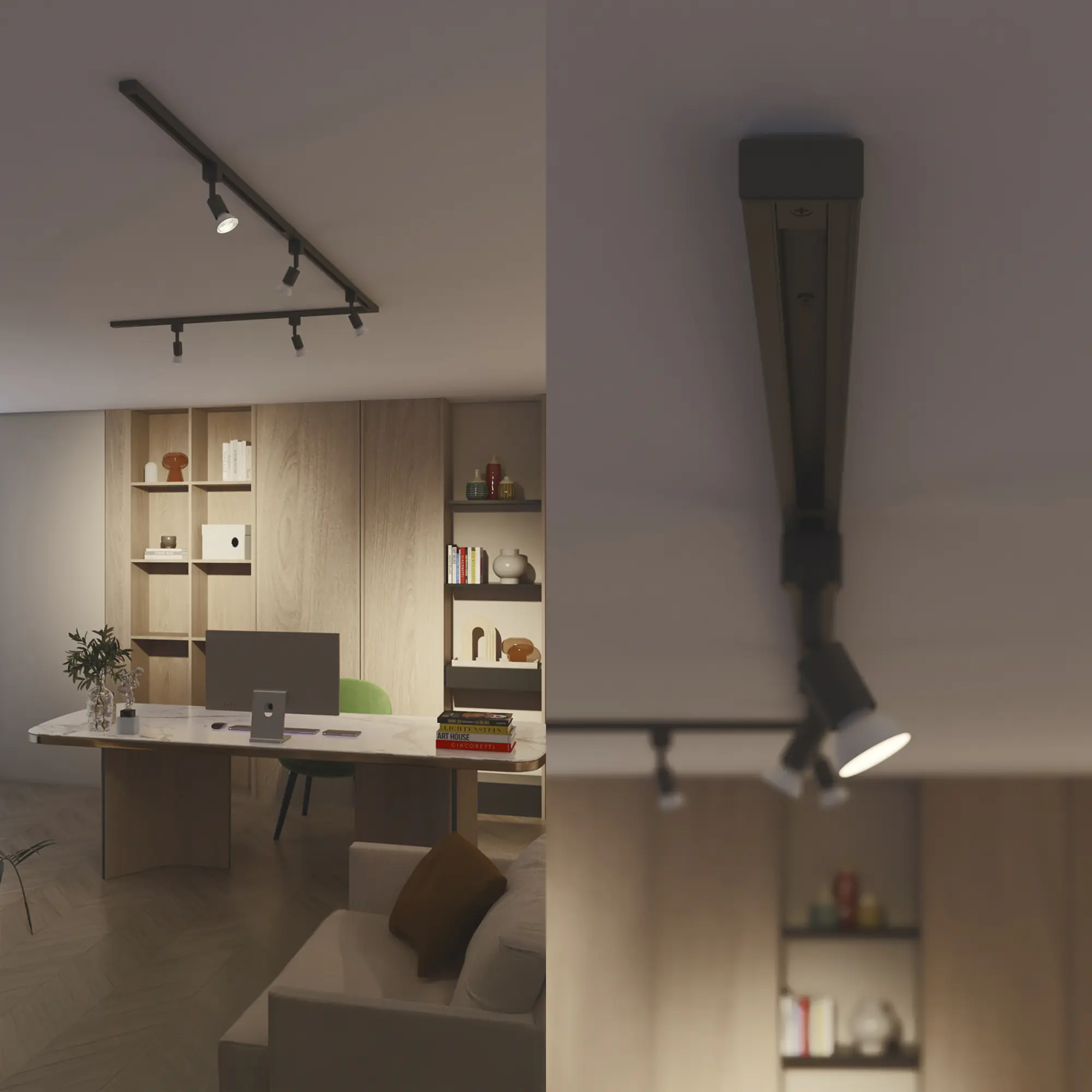 Philips Schienenleuchte 1er Spot Tobia Easy Link schwarz