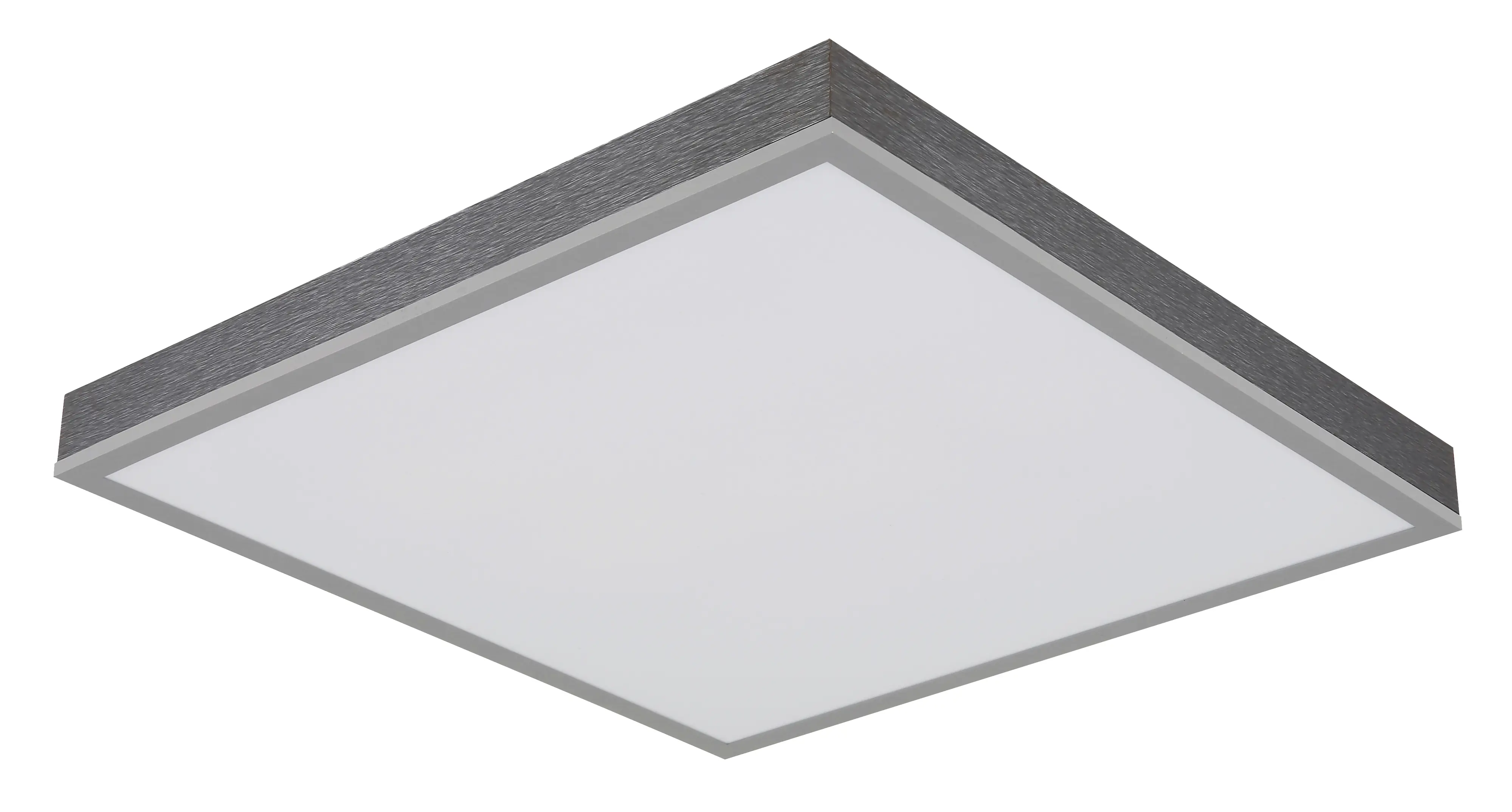 Globo Deckenleuchte Doro 45 x 45 cm silber warmweiß
