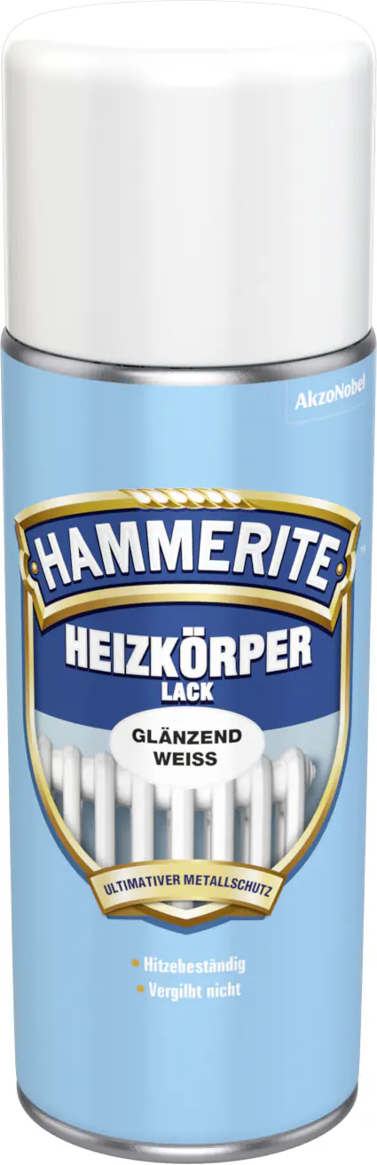 Hammerite Heizkörperlack Spray 400 ml weiß glänzend