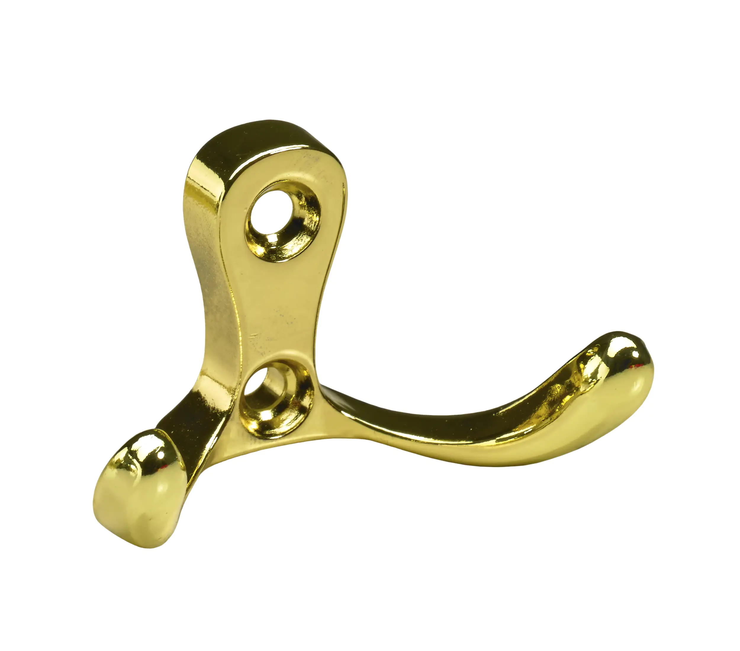 Hettich Mantelhaken 3,1 x 5,8 x 2,9 cm vermessingt gold - 1 Stück