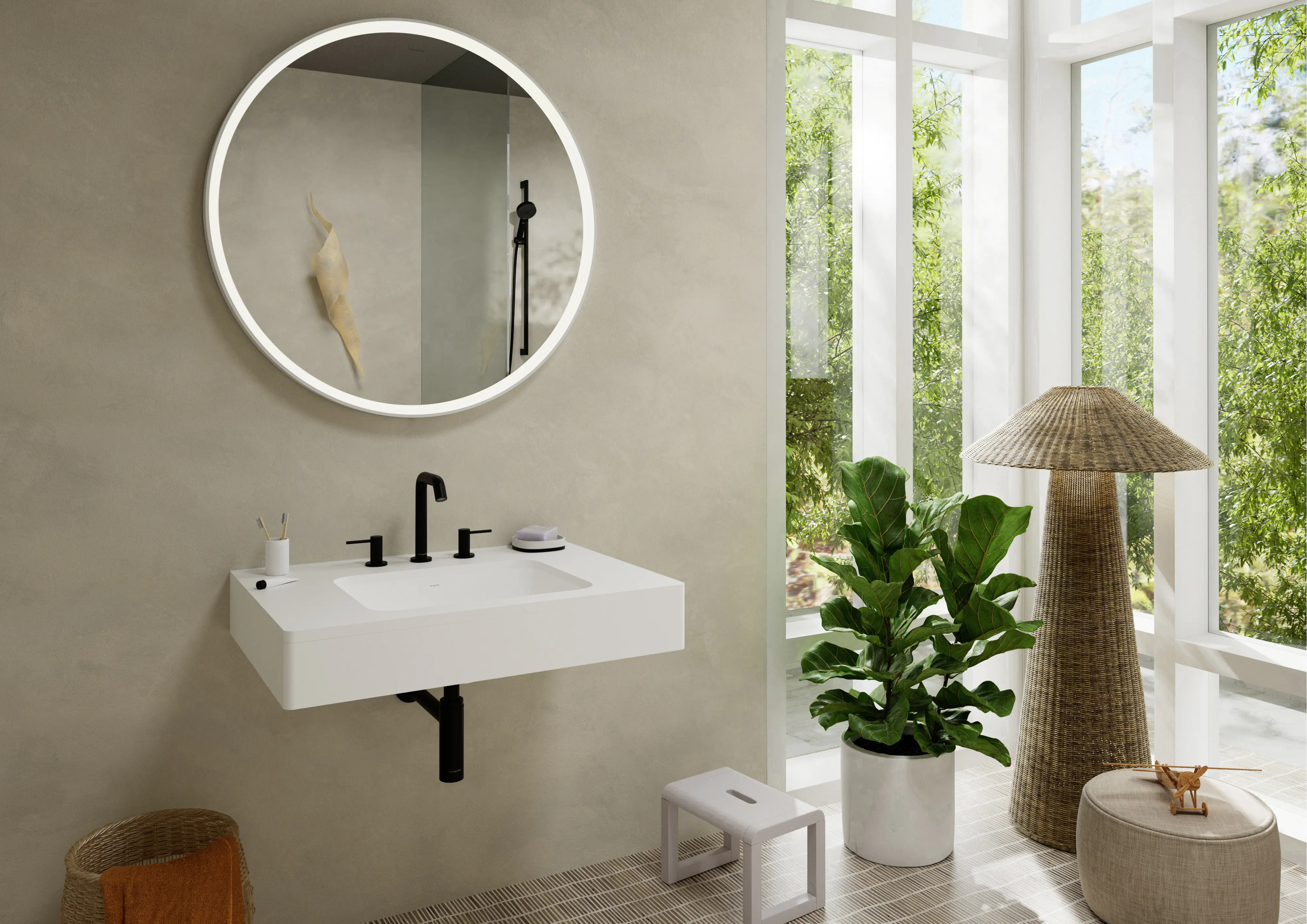 Hansgrohe Brauseschlauch Isiflex 1,6 m mattschwarz