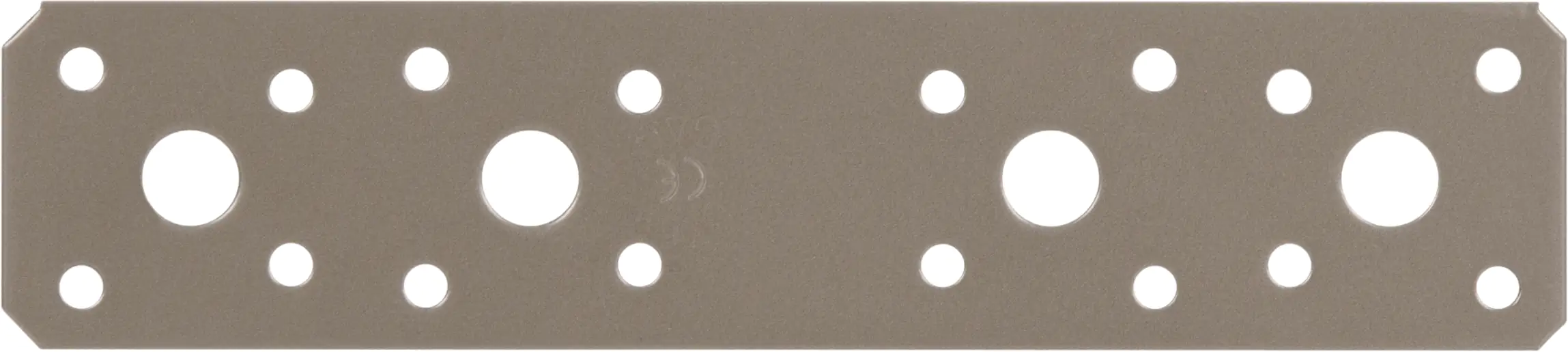 Alberts Duravis Flachverbinder perlbeige, 180 x40 x 3,0 mm
