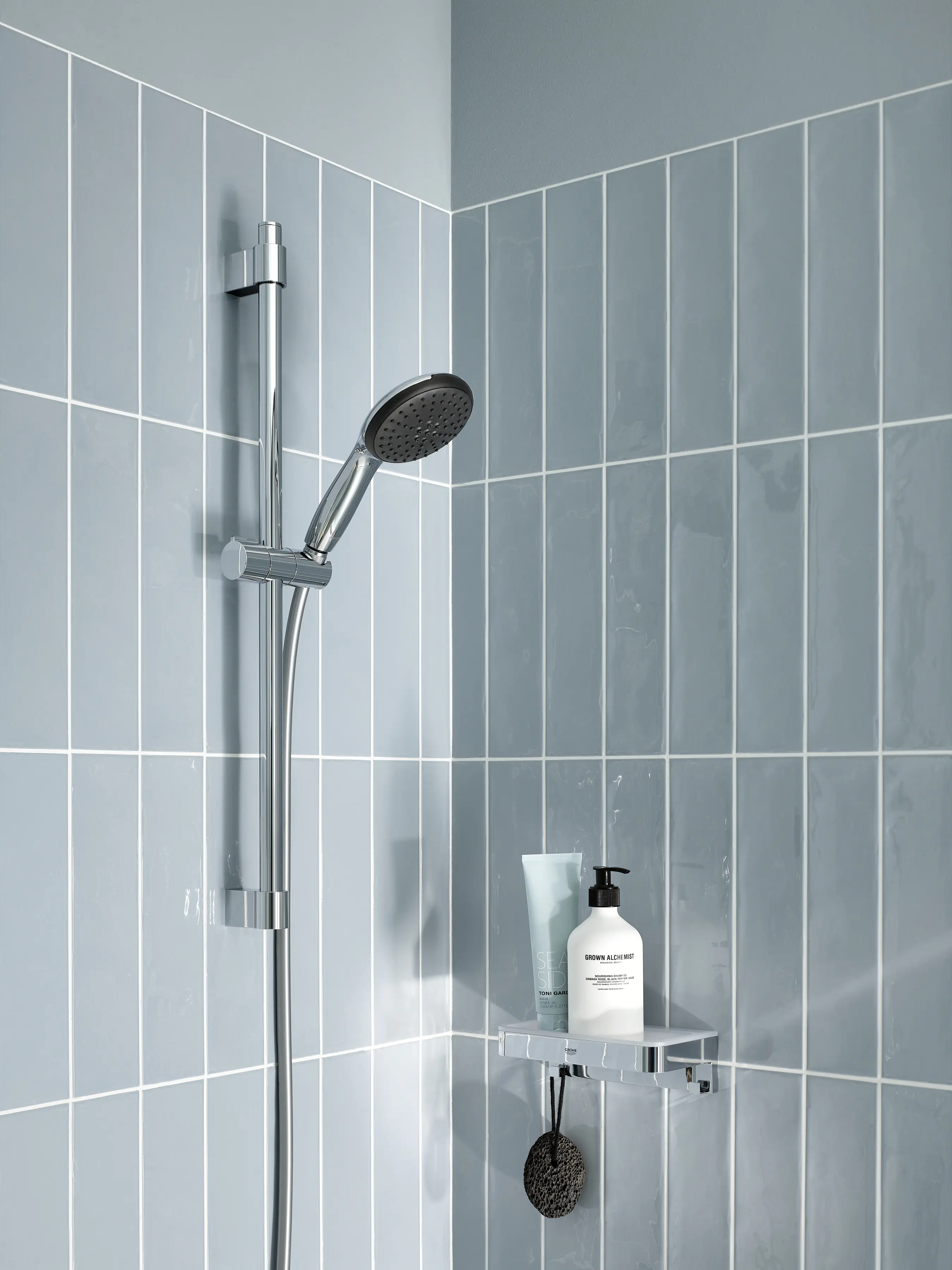 Grohe Brausestange 3 Strahlarten Vitalio Start 110 chrom 60 cm