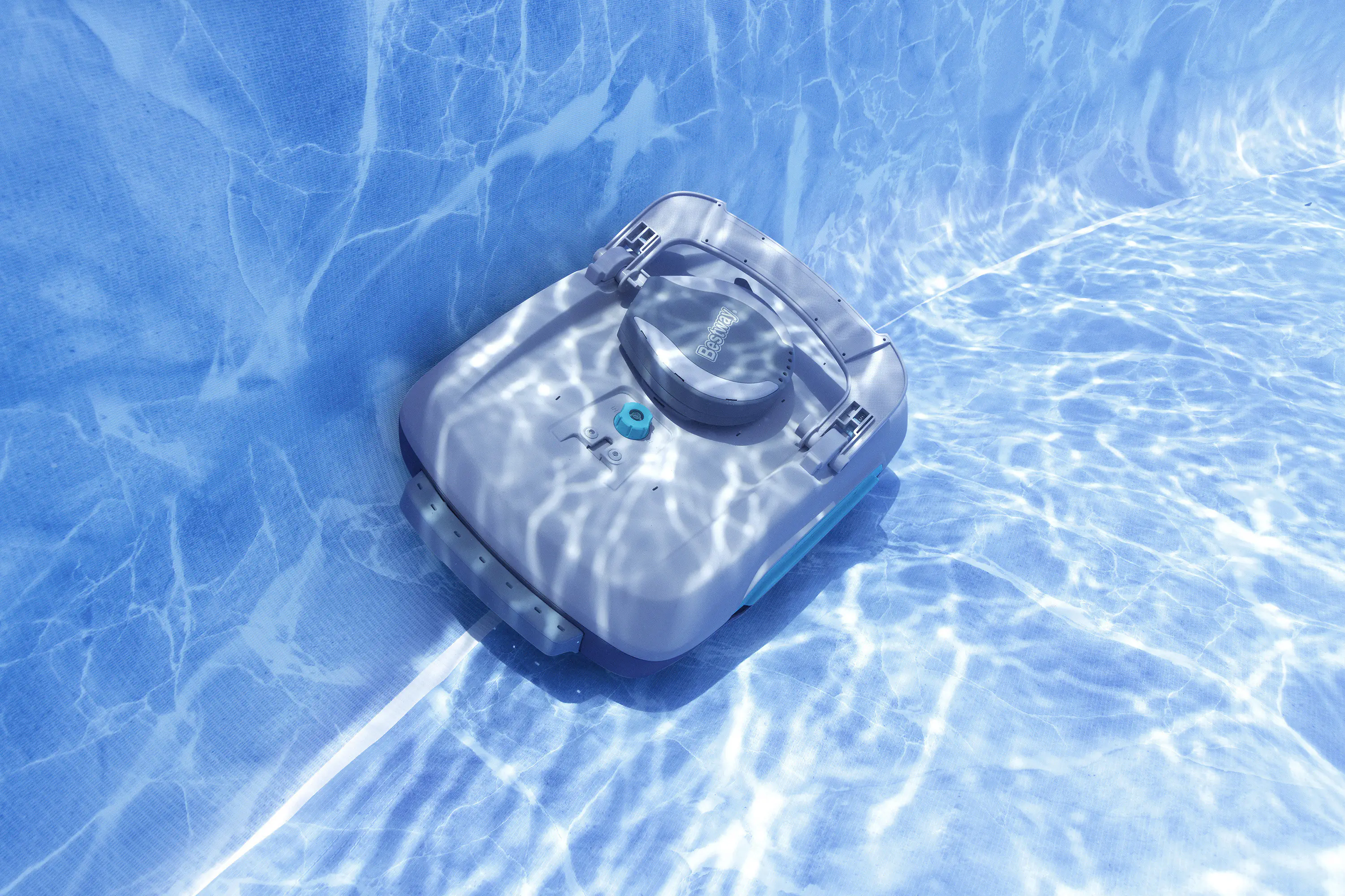 Bestway Poolroboter Aquatronix G300 bis 50 m² mit Oberflächenskimmer
