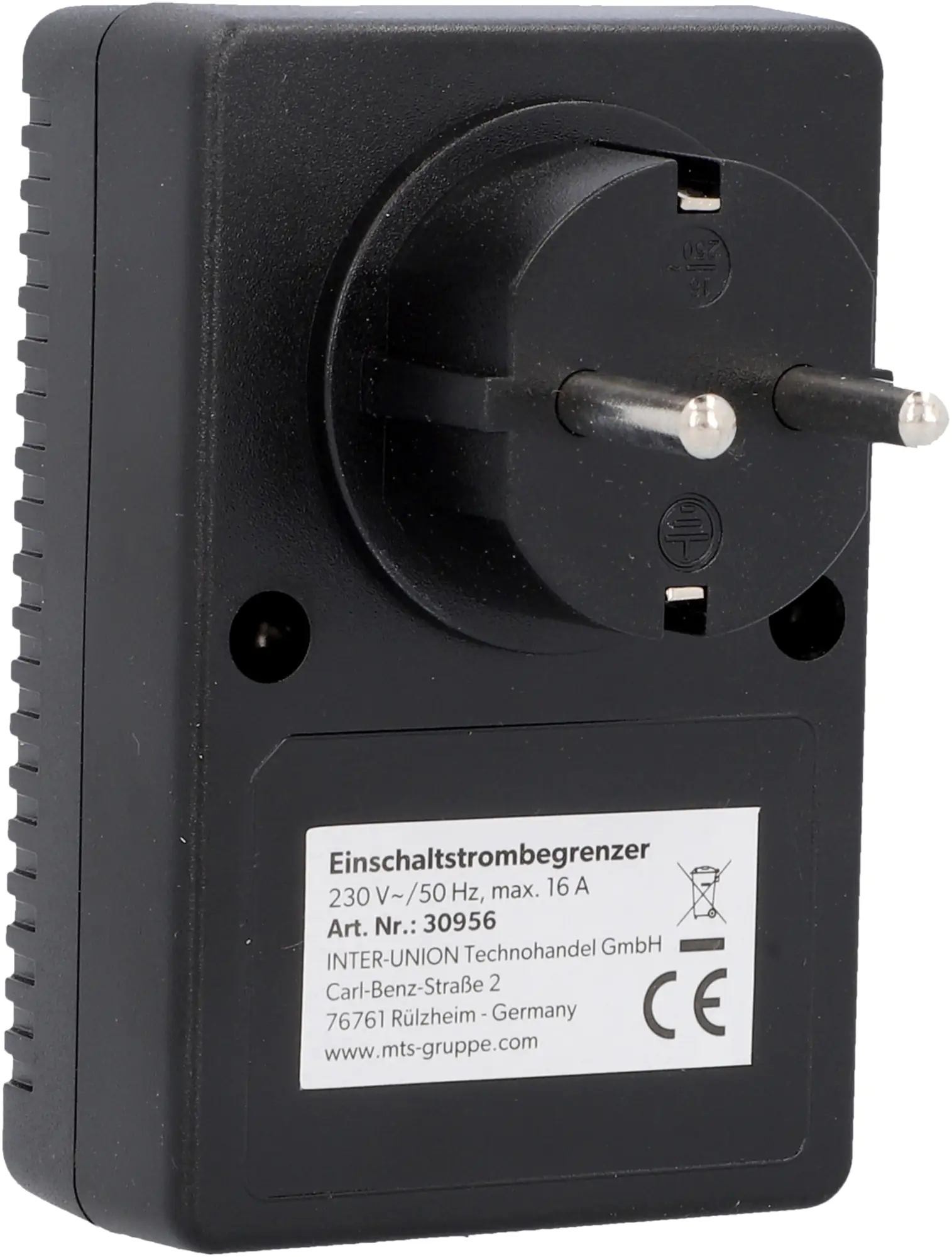 Einschaltstrombegrenzer schwarz