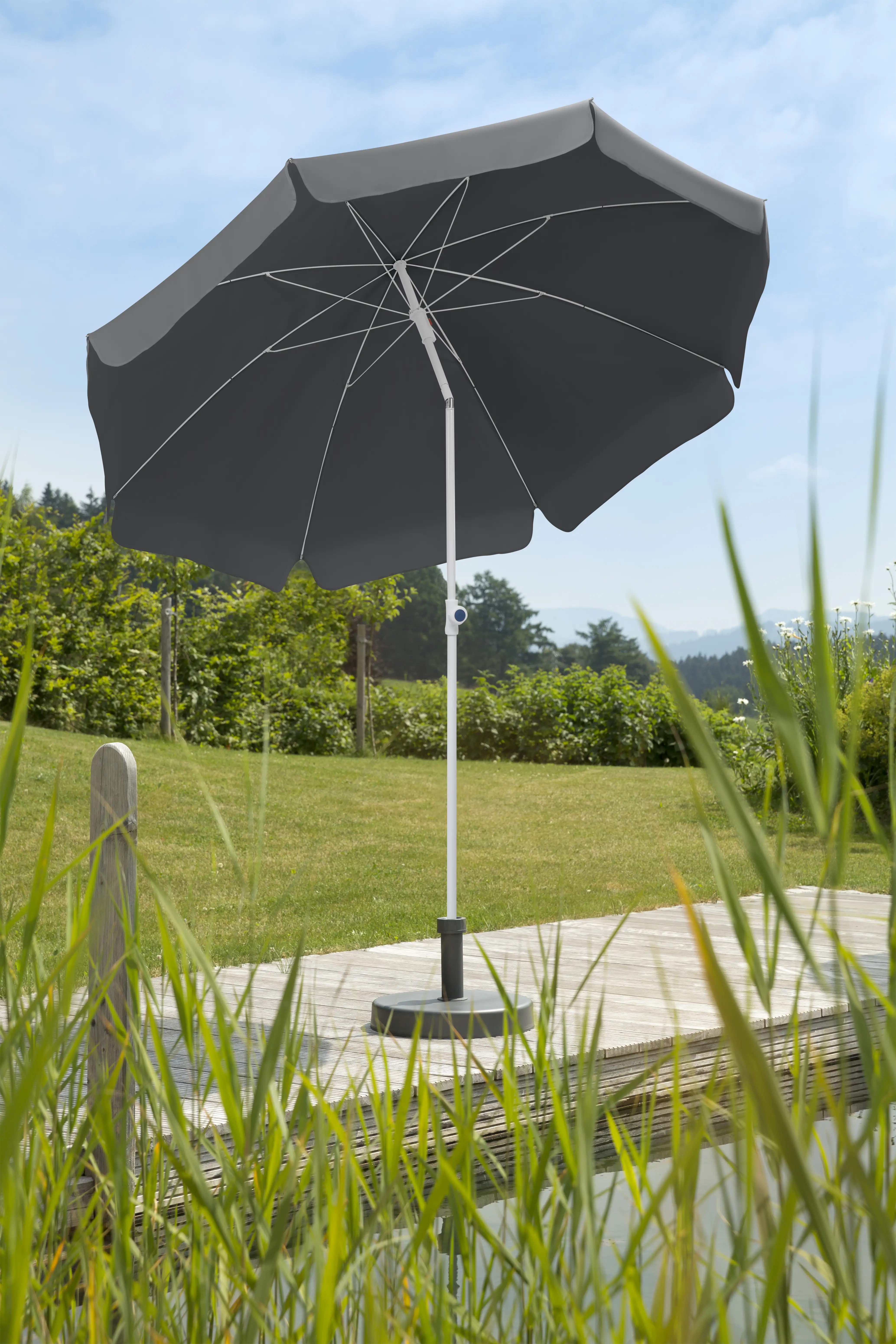 Schneider Sonnenschirm Ibiza Ø 240 cm anthrazit