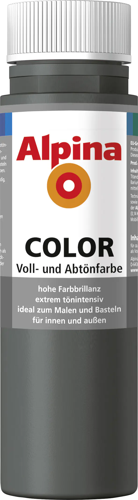 Alpina Color Abtönfarbe dark grey 250 ml
