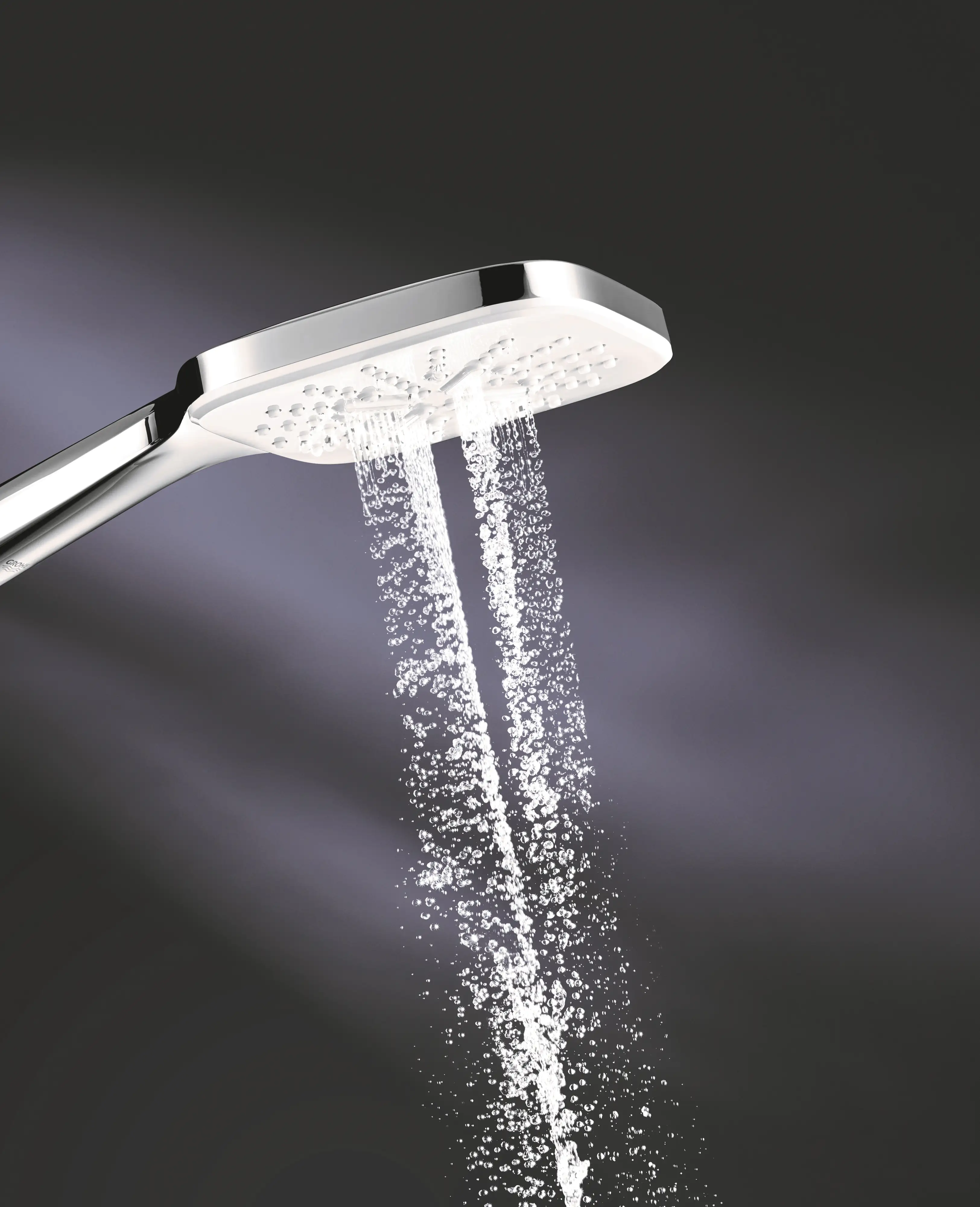 Grohe Vitalio SmartActive 130 Cube Handbrause chrom 3 Strahlarten
