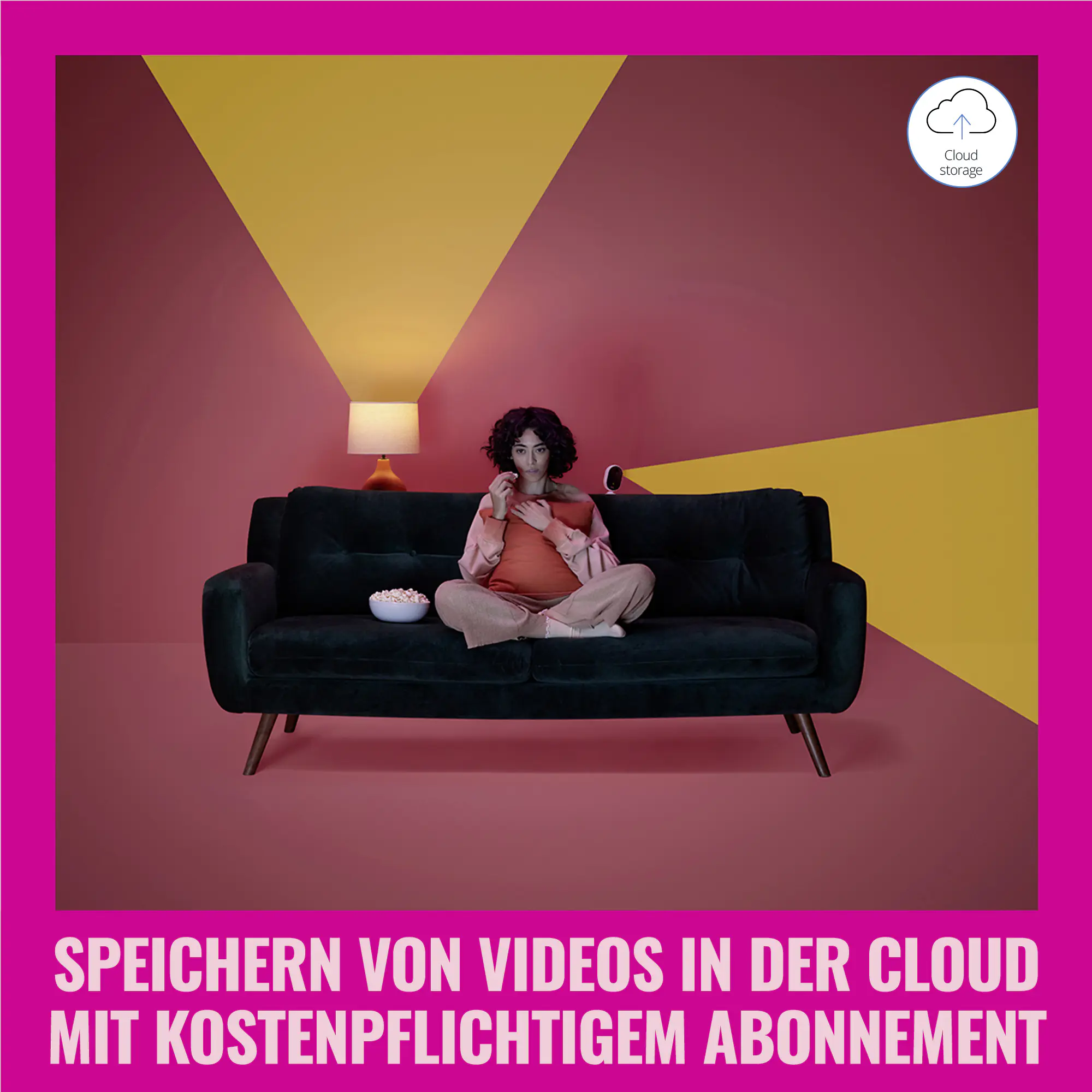 WiZ Sichheits-Kamera für Innen Wifi 1080 P