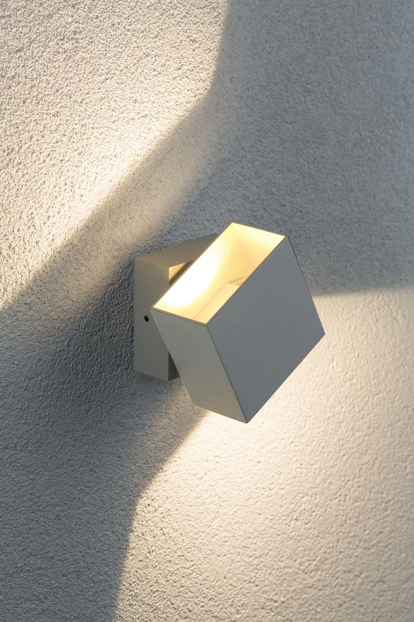 Paulmann Special Line LED Außen-Wandleuchte Cybo weiß 10 x 10 cm Up & Down