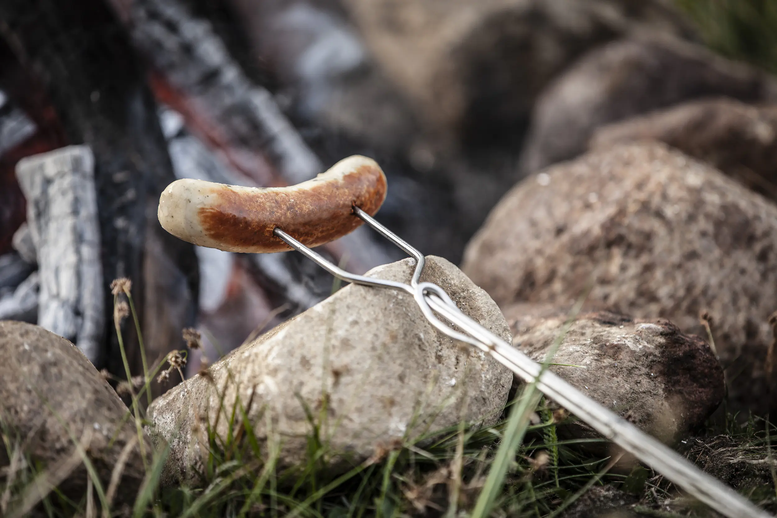 Petromax Lagerfeuer-Spieß ls1 Gabel gerade 2 Stück