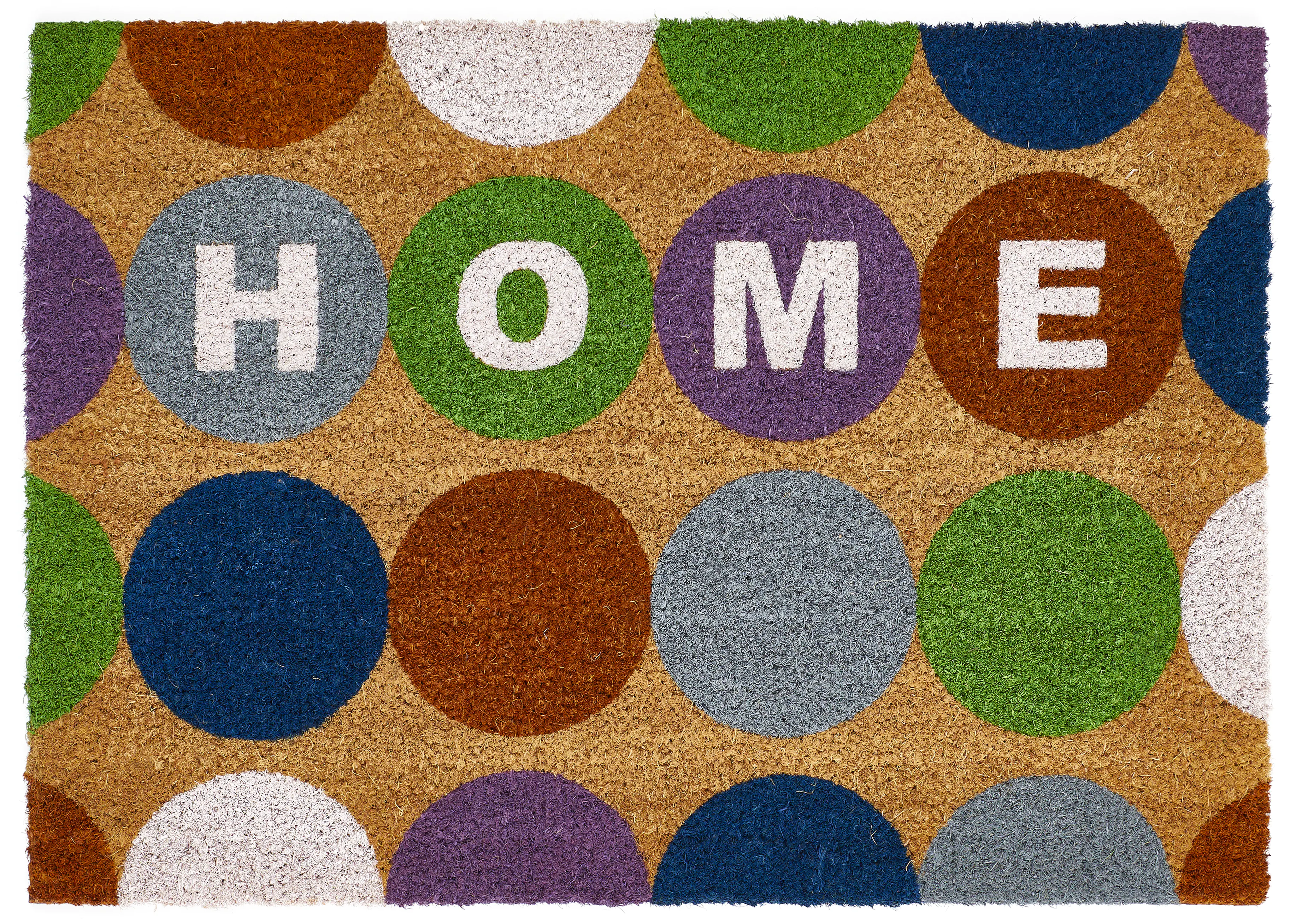 Fußmatte Kokos Home 40 x 60 cm Bubbles