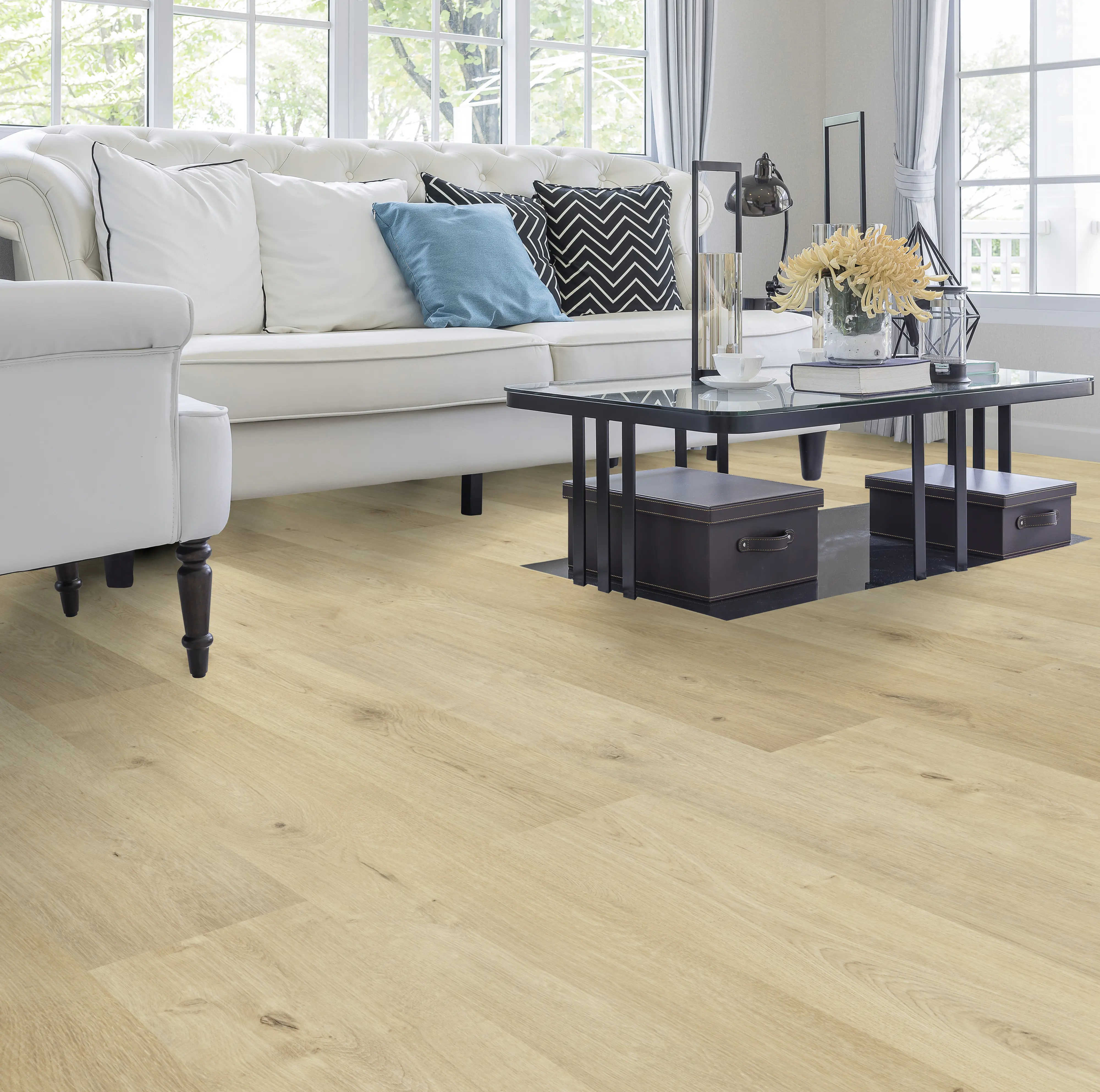 Classen Laminat Megaloc Aquaprotect 128,5 x 19,2 cm 8 mm Eiche Sombra