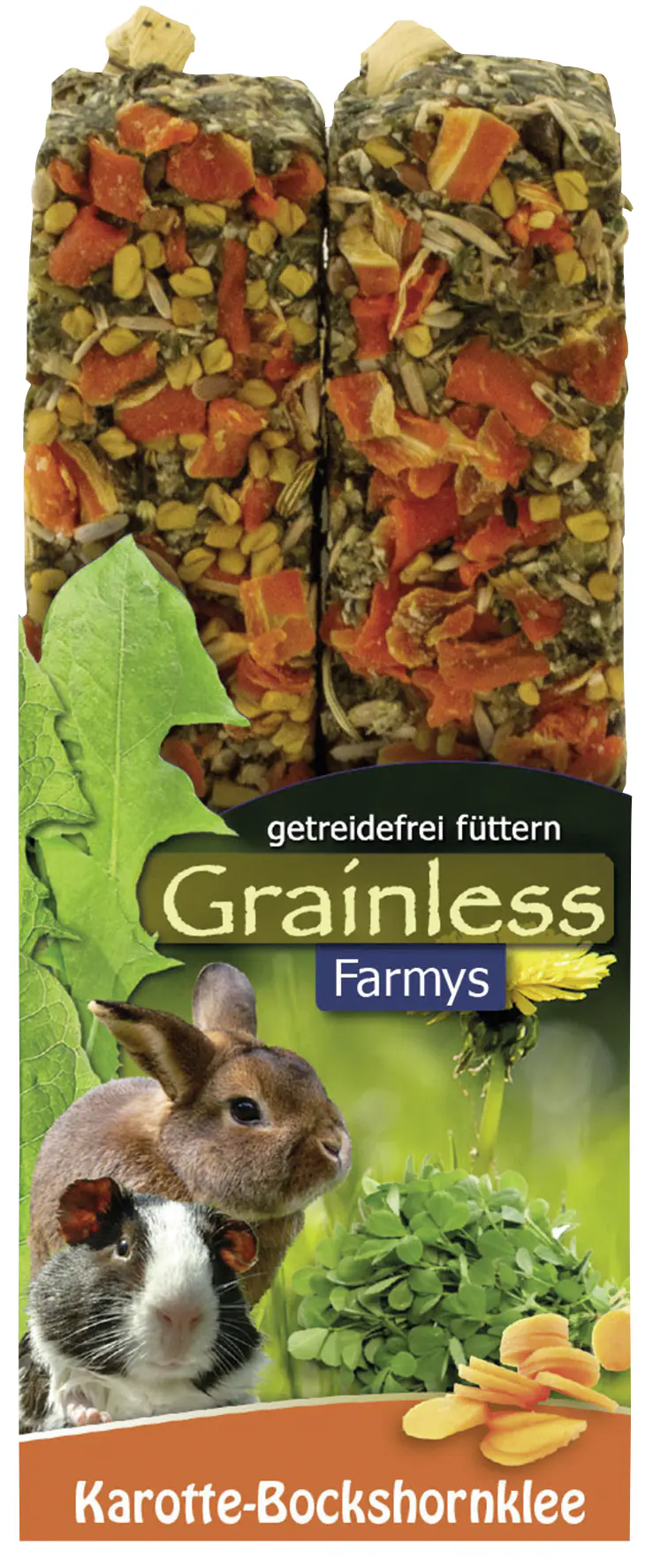 JR Farm Grainless Nagersnack 140 g Karotte