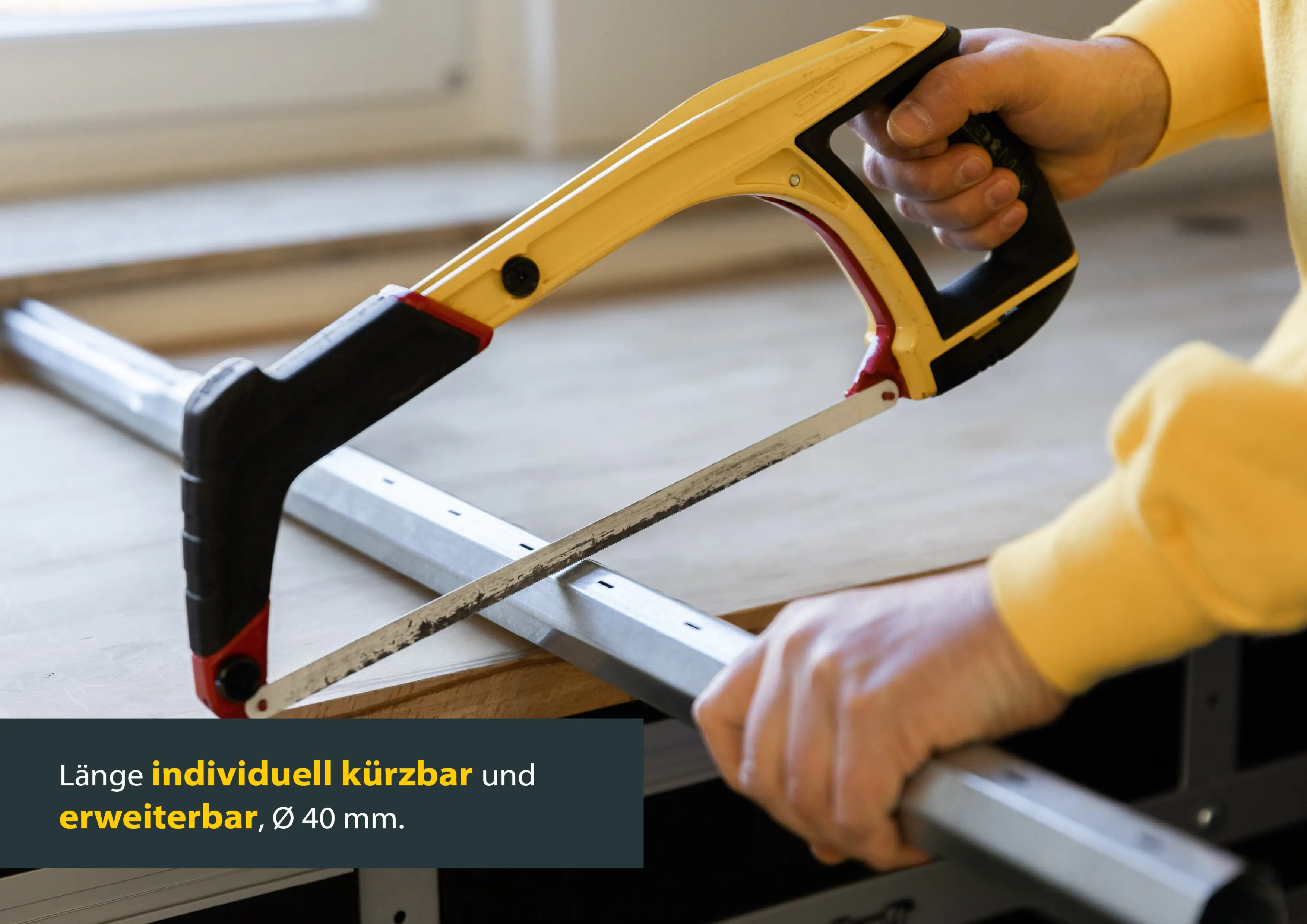Schellenberg Rolladenwellen-Verlängerung Mini, 100 cm