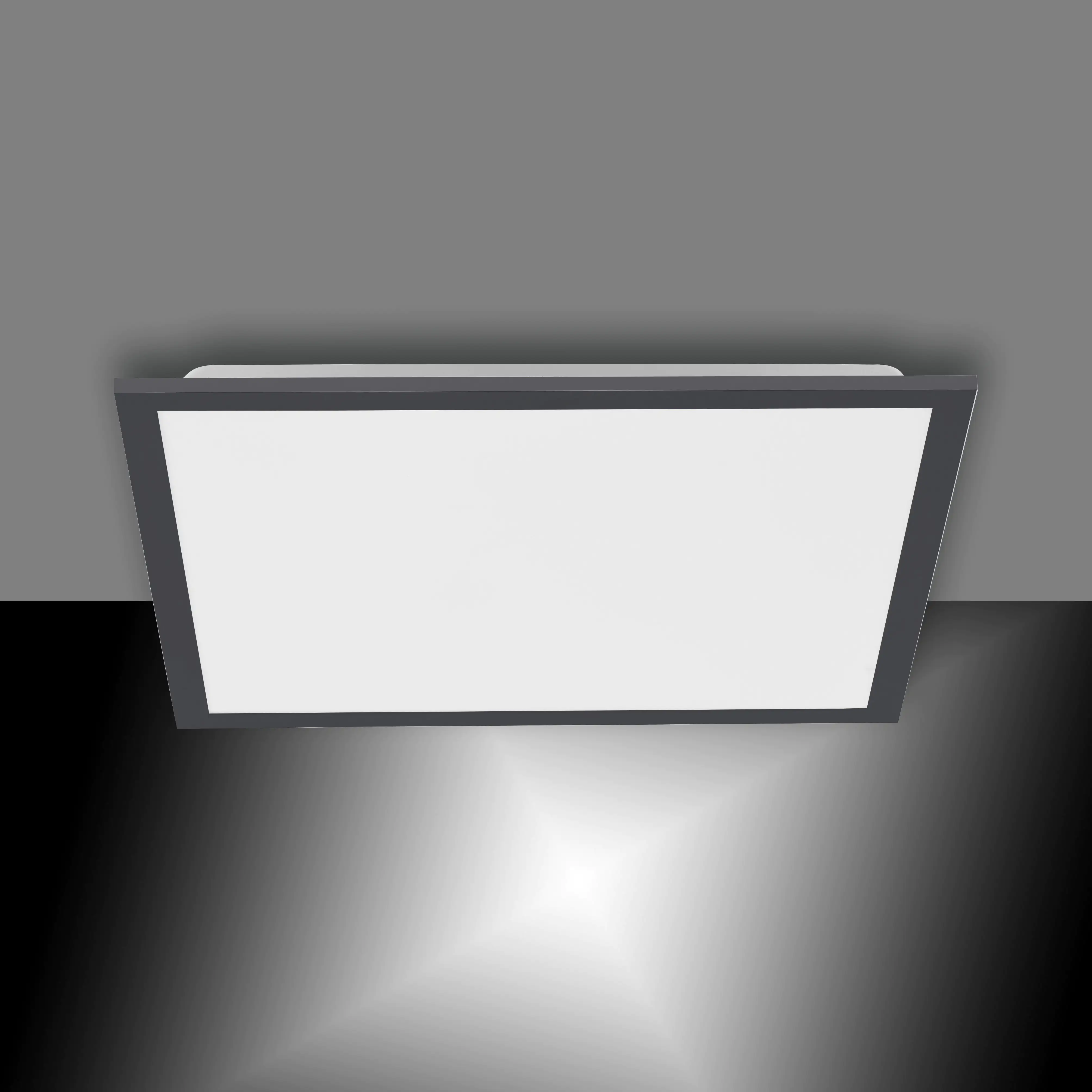 JustLight CCT LED Deckenleuchte Flat 28 W dimmbar 45,5 x 45,5 cm