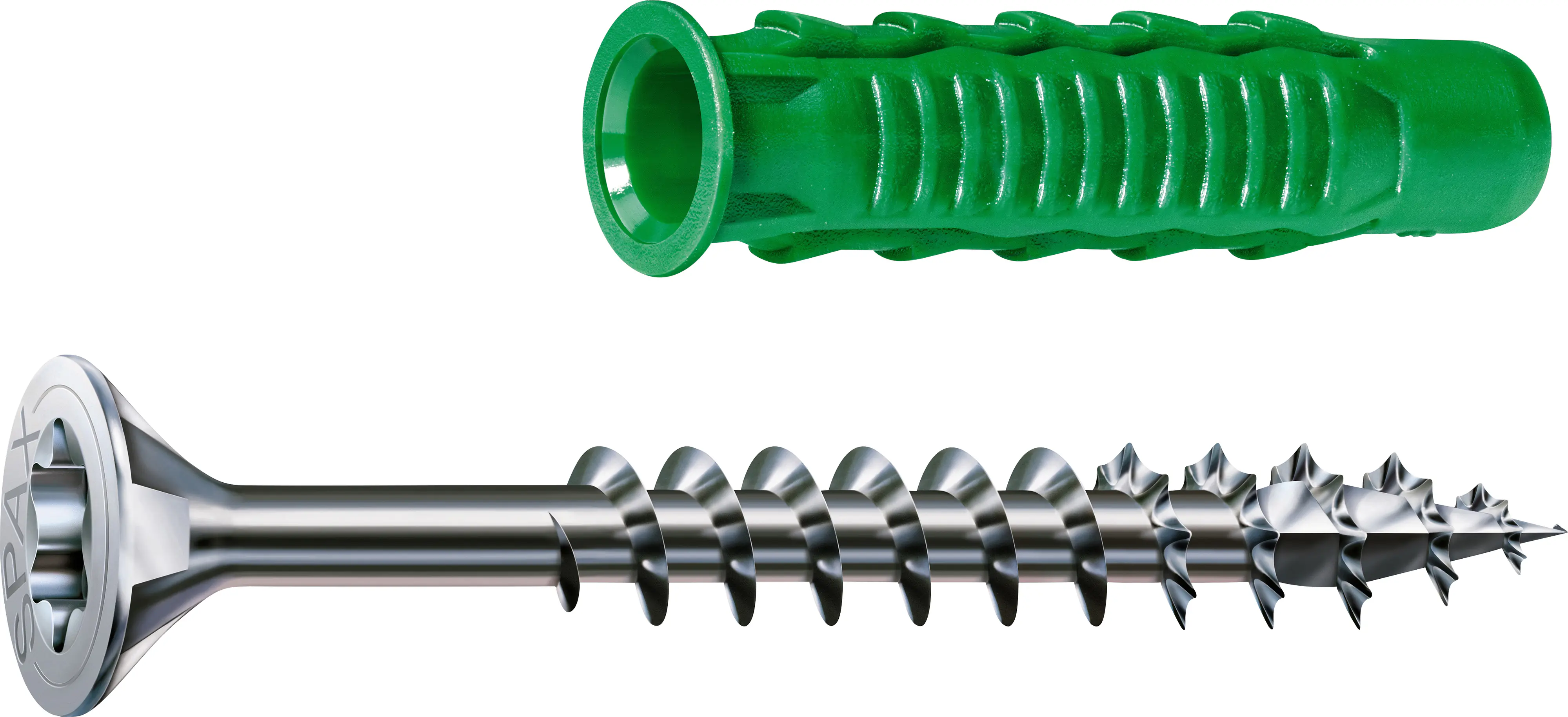 Spax Universalschrauben + Dübel 5.0 x 60 mm TX 20 - 4er Set