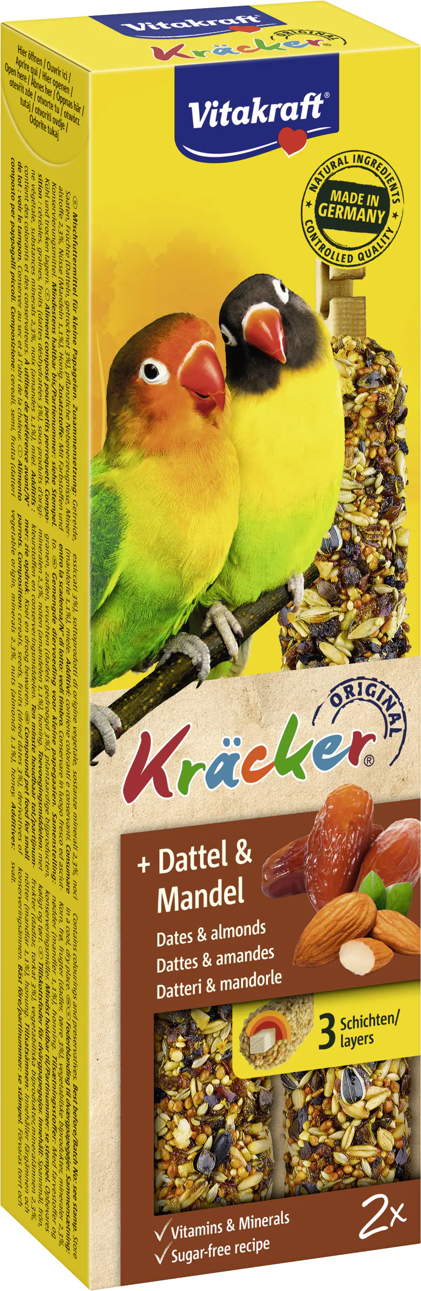 Vitakraft Kräcker® Dattel & Mandel 2 Stück / 180 g
