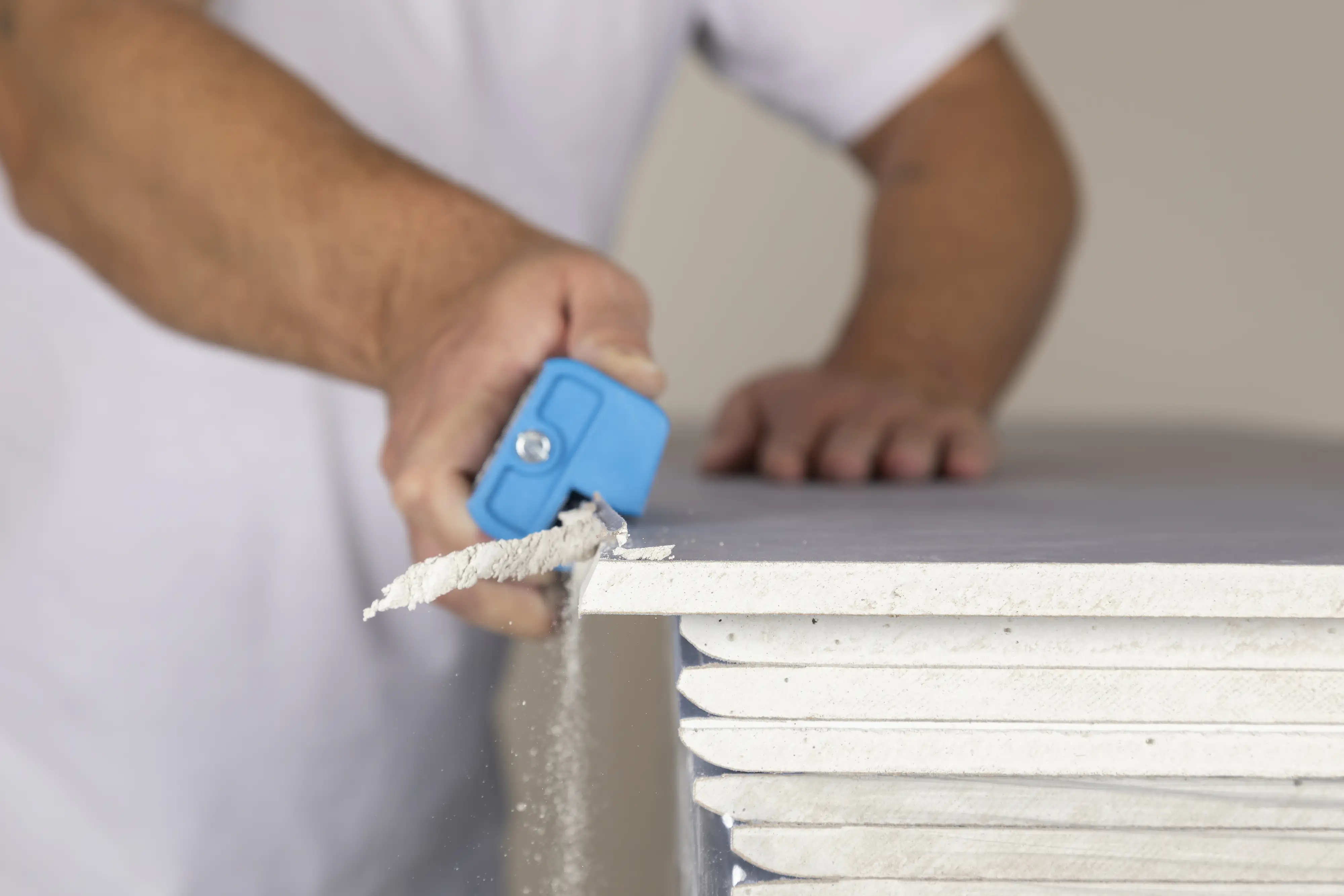 Knauf Kantenhobel 2 in 1 für Gipsplatten