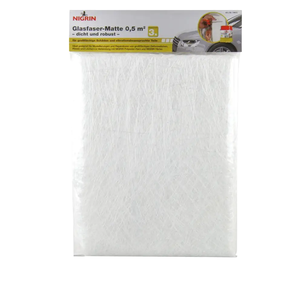 Nigrin Glasfasermatte 0,5m² dicht und robust 74975