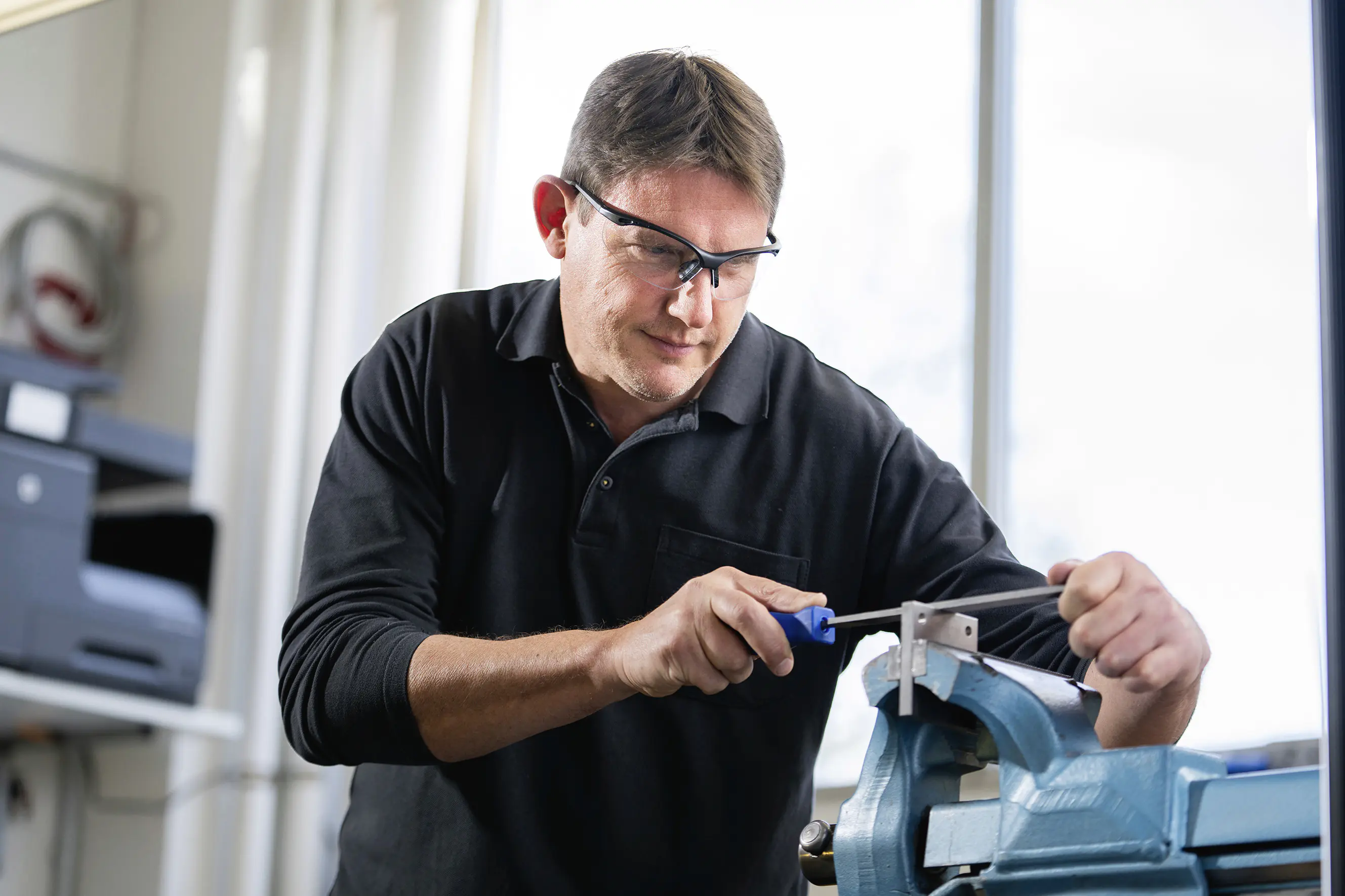 Wolfcraft Korrektionsschutzbrille +1,5 CE